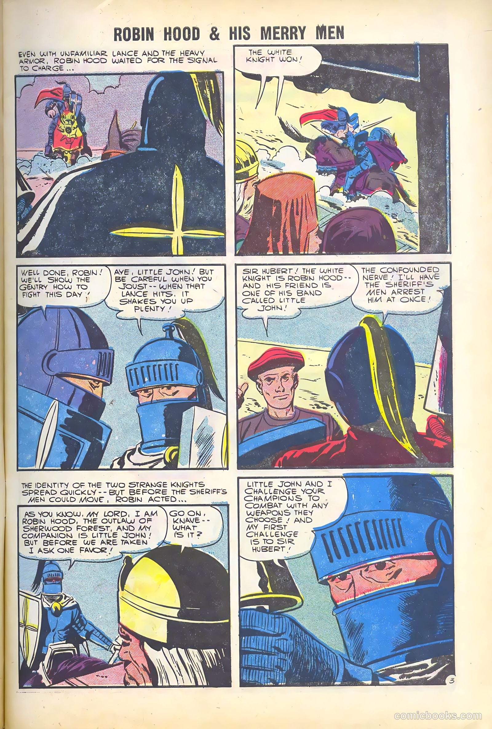 Robin Hood and His Merry Men #29 (1956) — page 5 of 36