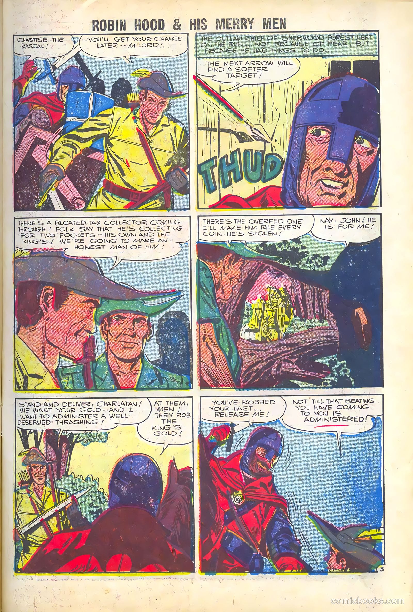 Robin Hood and His Merry Men #29 (1956) — page 11 of 36