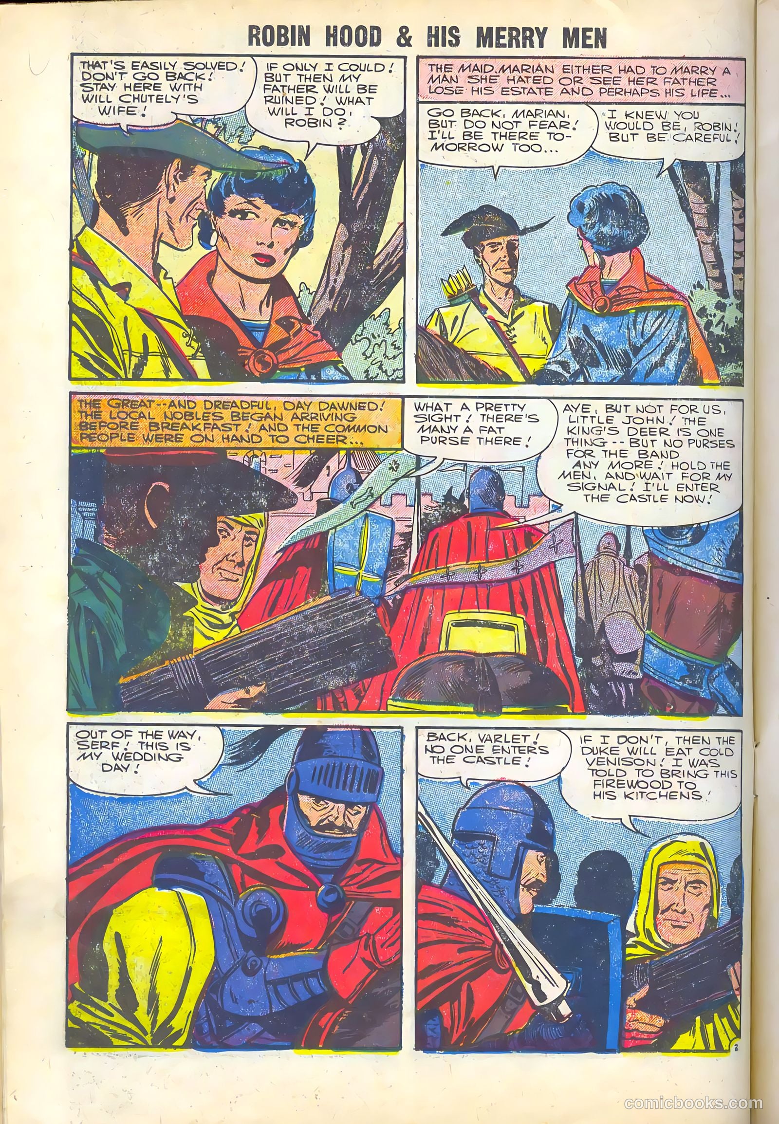 Robin Hood and His Merry Men #29 (1956) — page 14 of 36