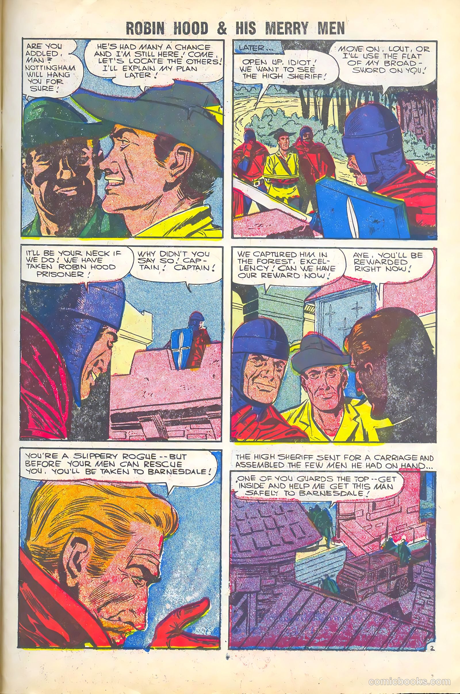 Robin Hood and His Merry Men #29 (1956) — page 23 of 36
