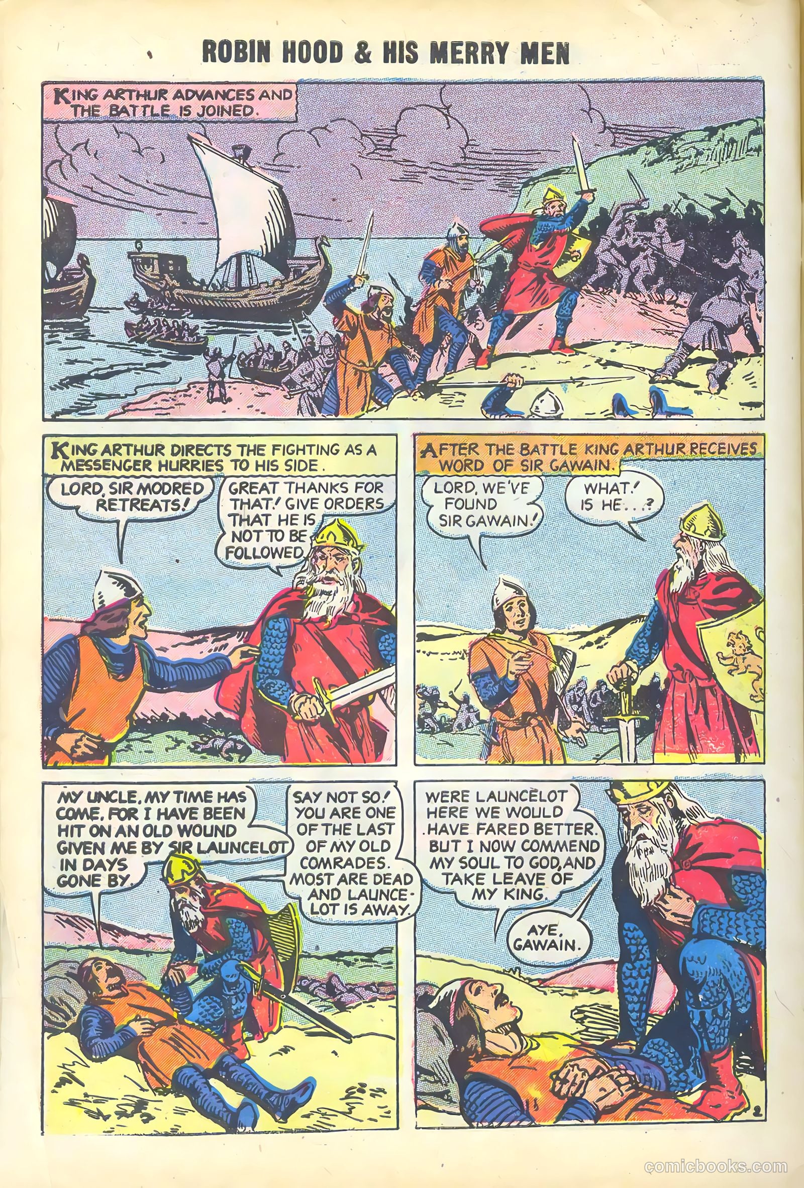 Robin Hood and His Merry Men #29 (1956) — page 28 of 36