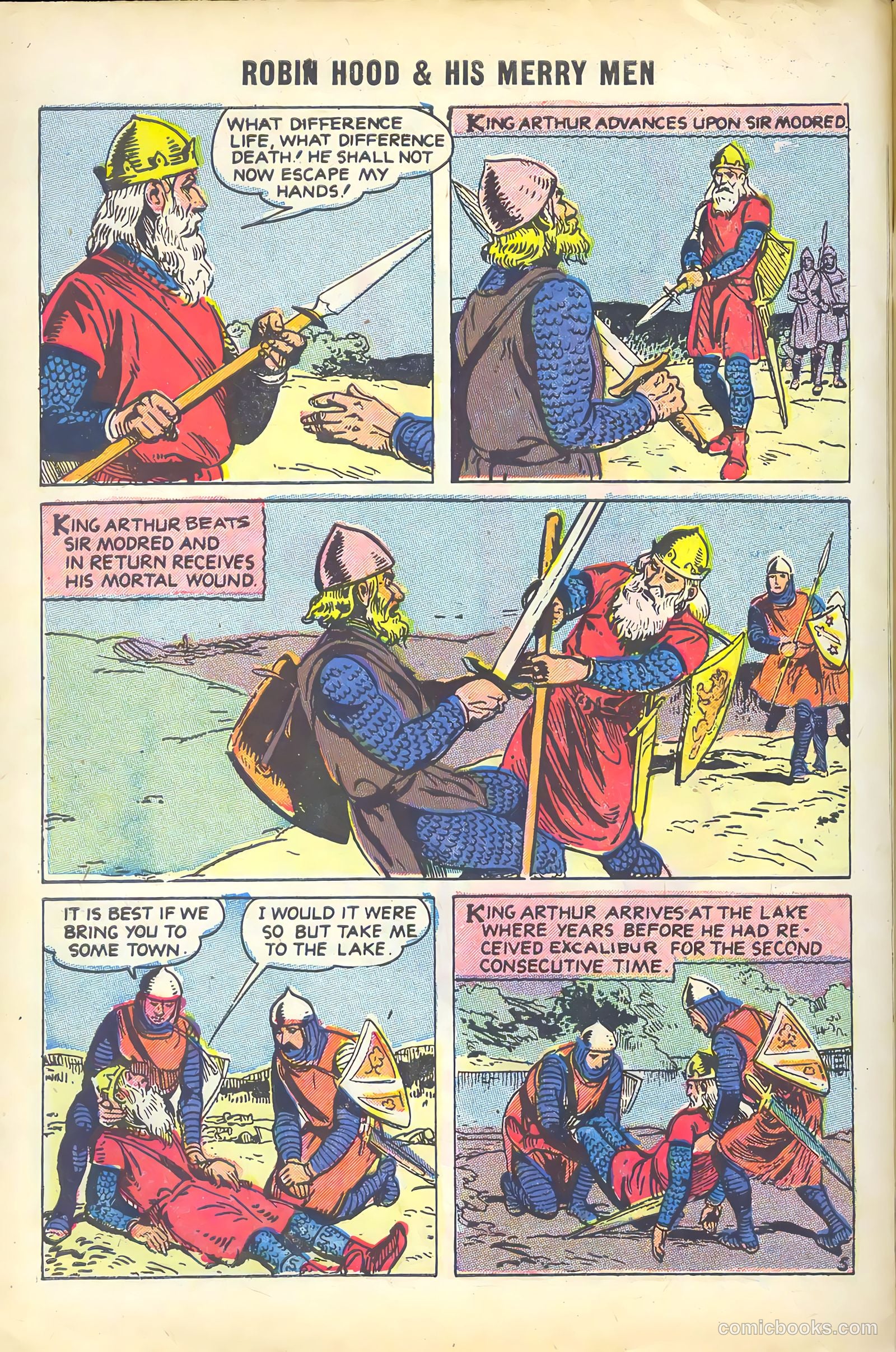 Robin Hood and His Merry Men #29 (1956) — page 32 of 36