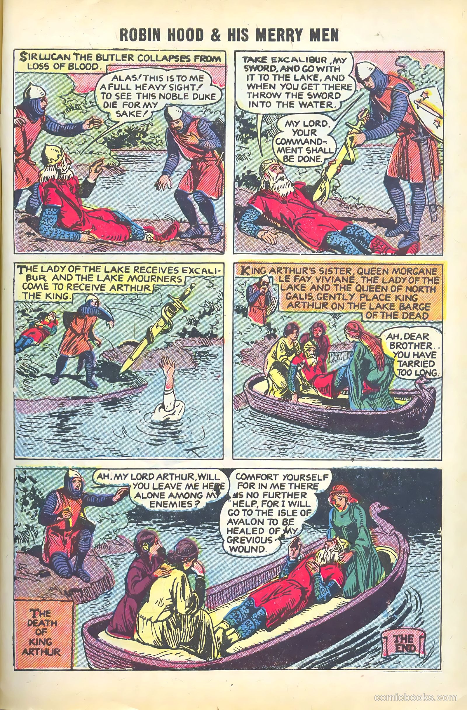 Robin Hood and His Merry Men #29 (1956) — page 33 of 36