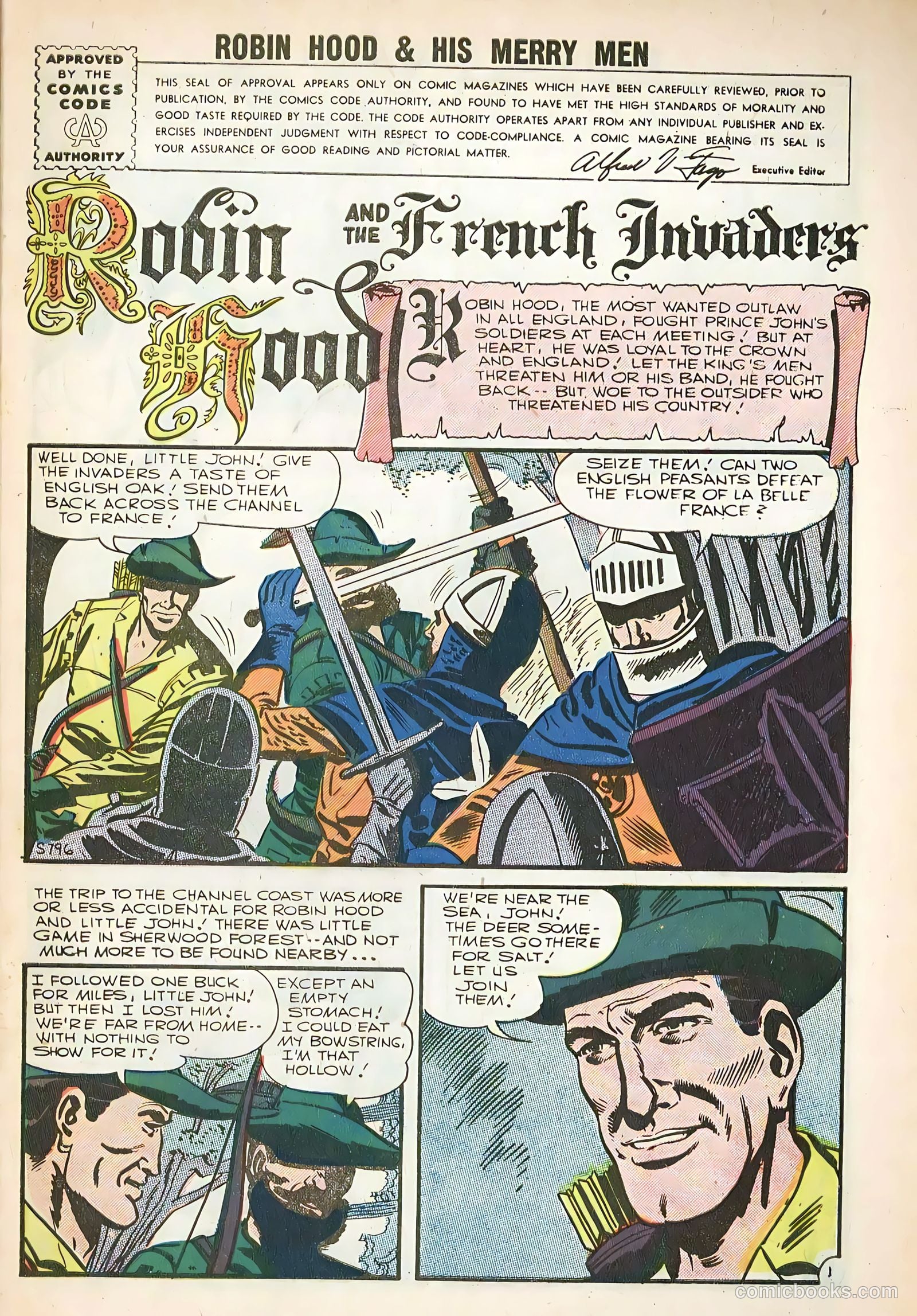 Robin Hood and His Merry Men #30 (1956) — page 3 of 37