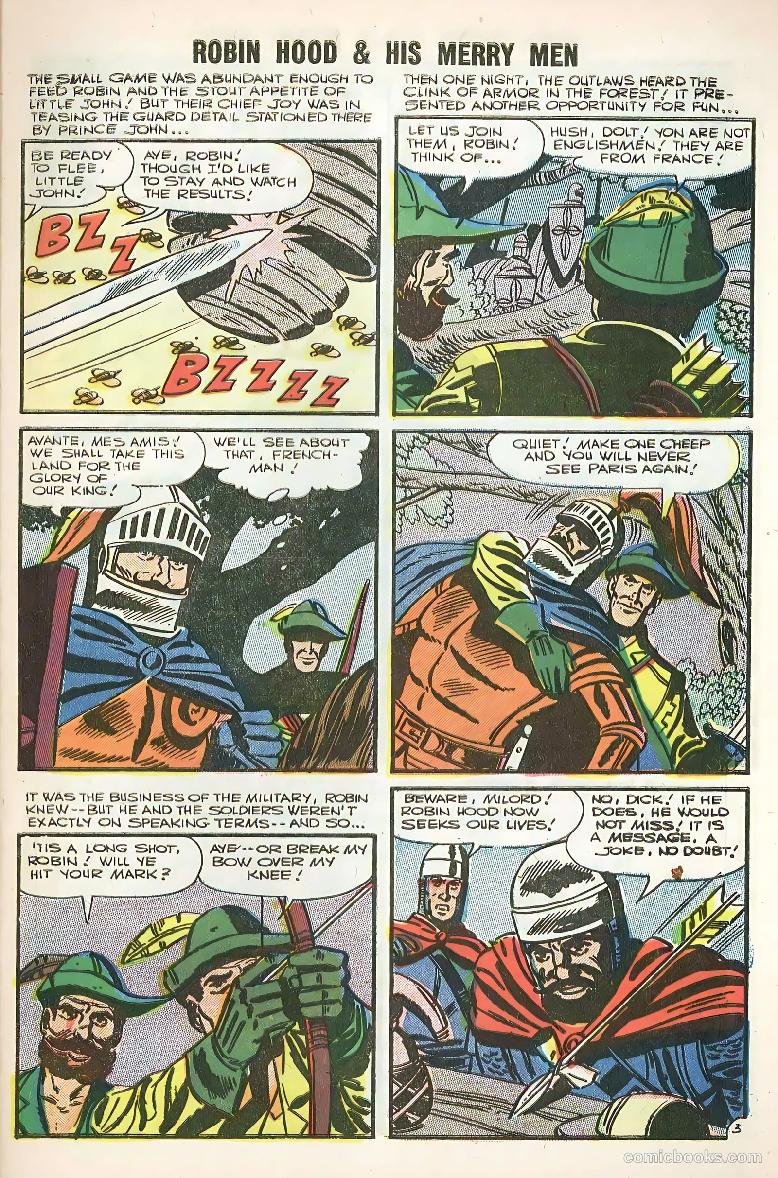 Robin Hood and His Merry Men #30 (1956) — page 5 of 37