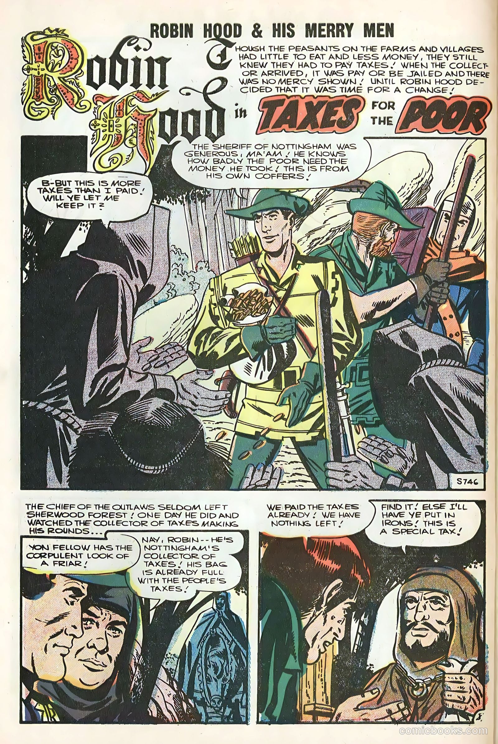 Robin Hood and His Merry Men #30 (1956) — page 10 of 37