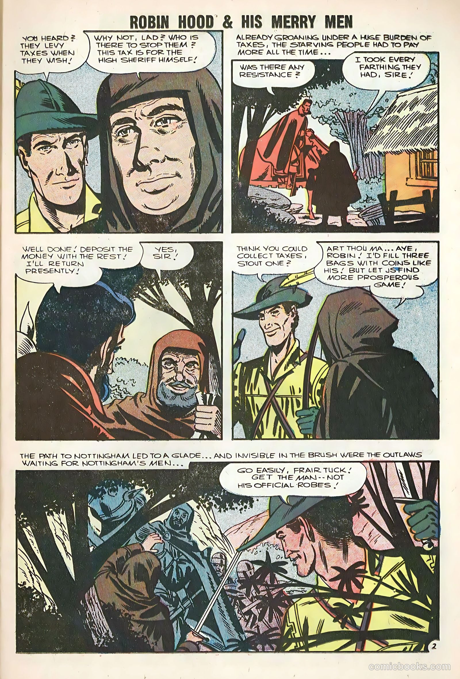 Robin Hood and His Merry Men #30 (1956) — page 11 of 37