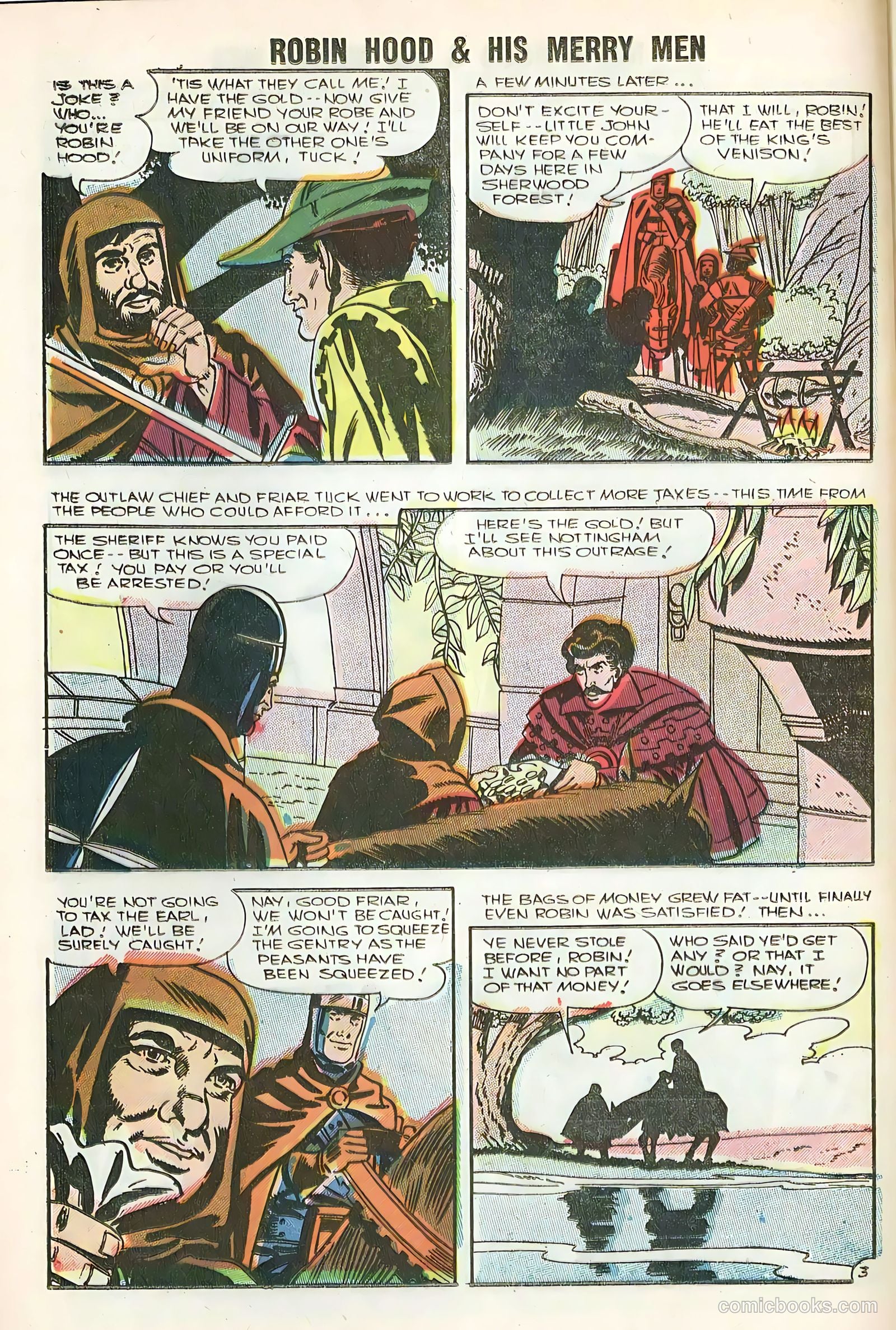 Robin Hood and His Merry Men #30 (1956) — page 12 of 37