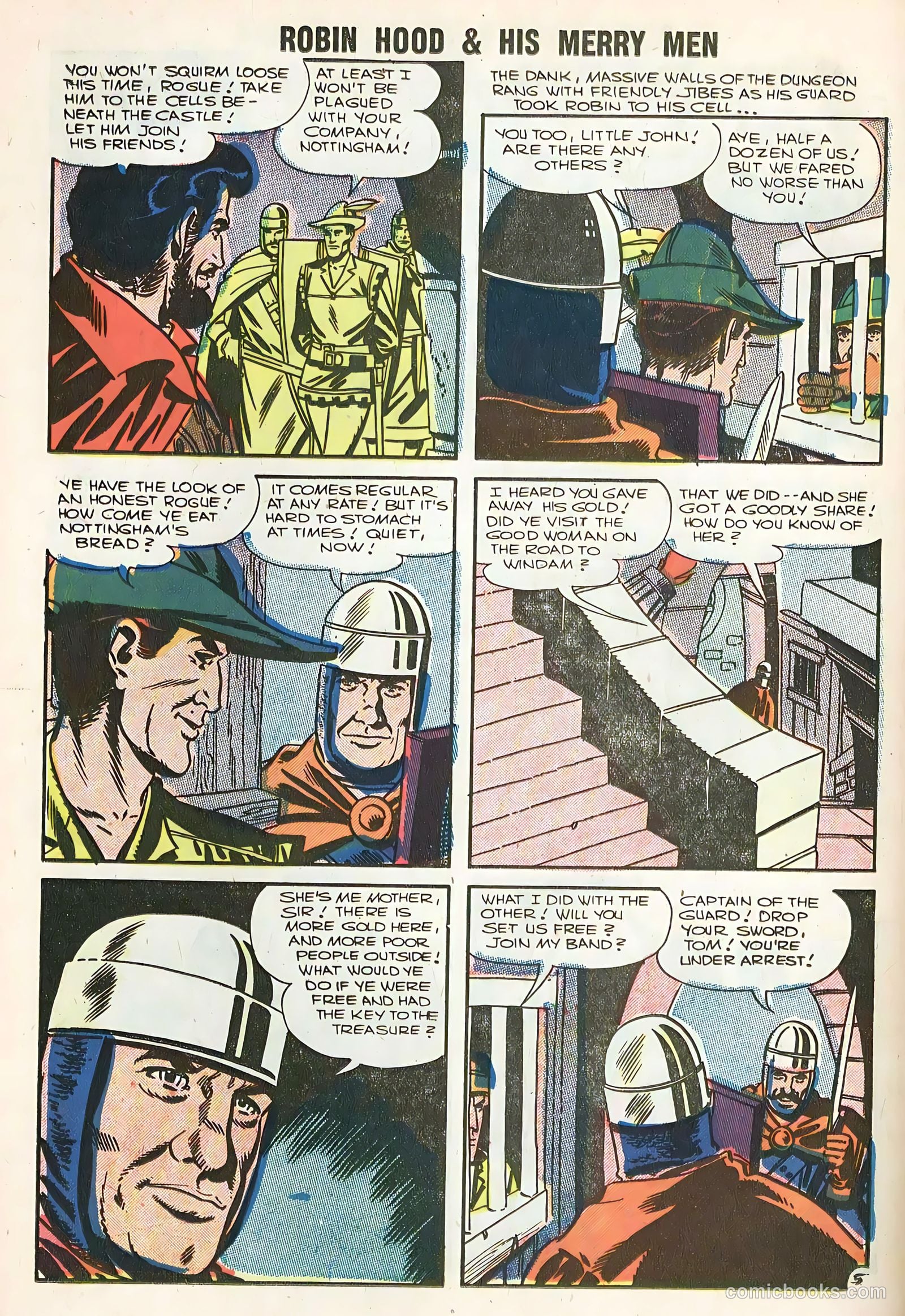Robin Hood and His Merry Men #30 (1956) — page 14 of 37