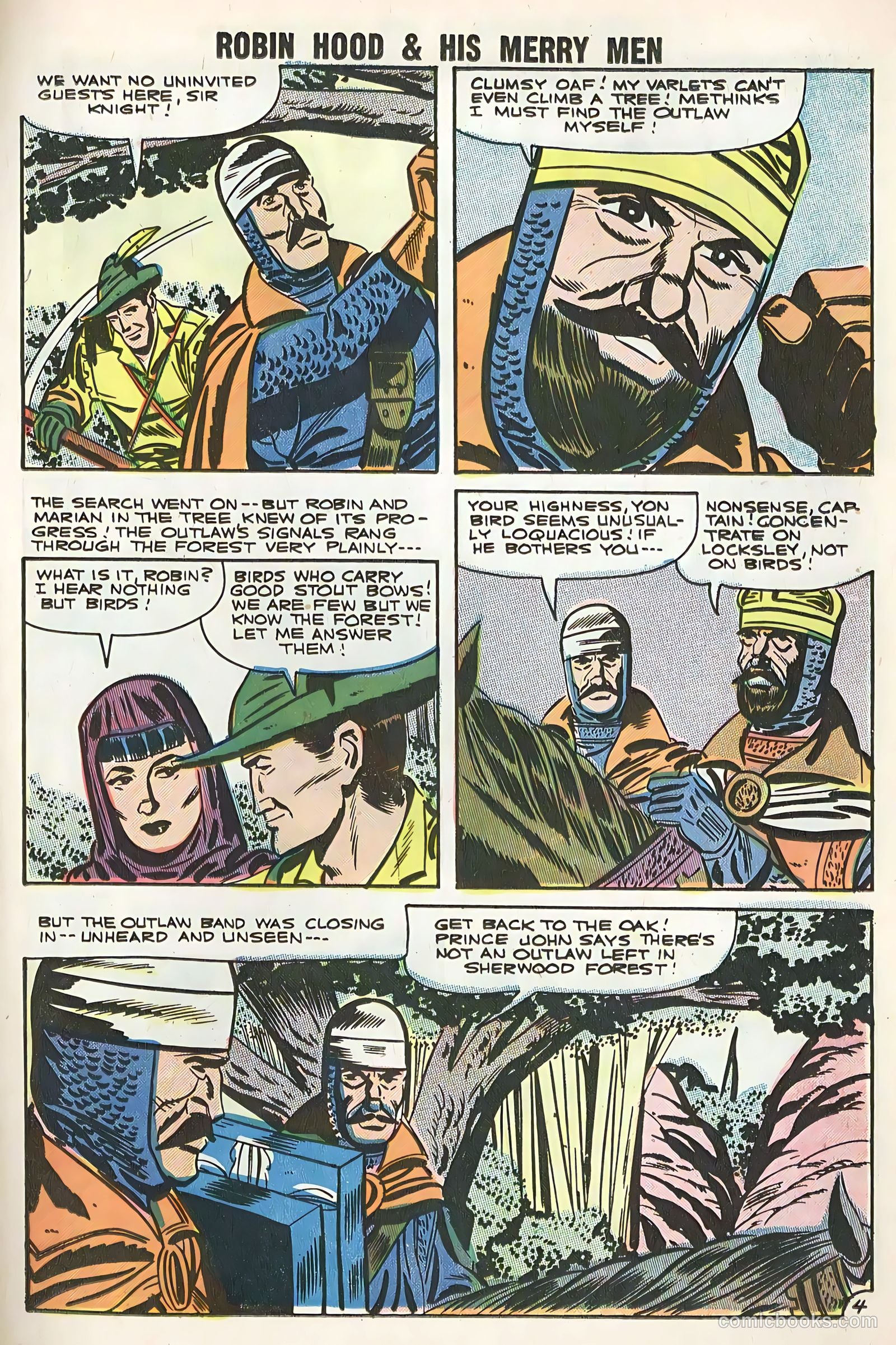 Robin Hood and His Merry Men #30 (1956) — page 23 of 37