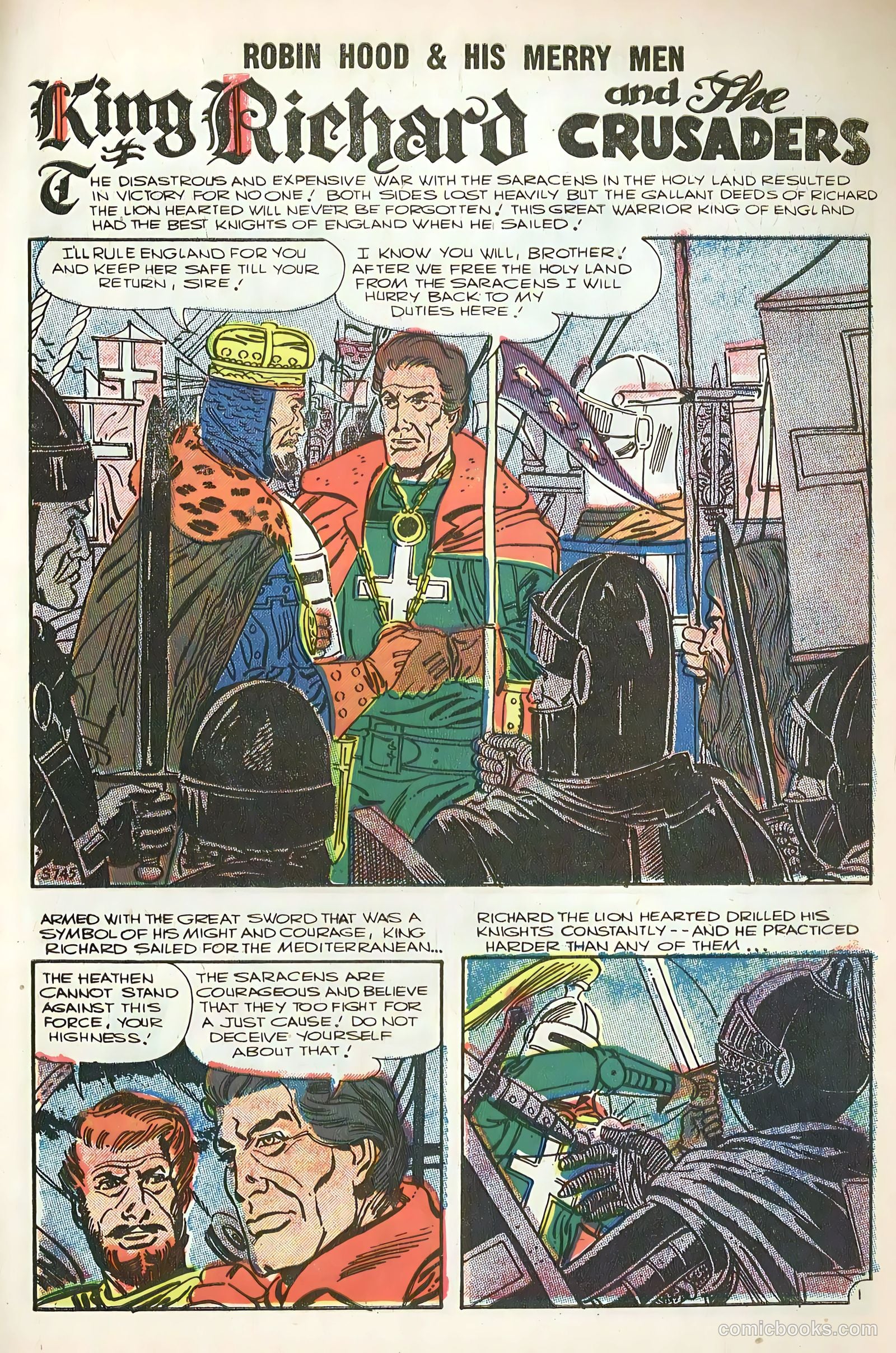 Robin Hood and His Merry Men #30 (1956) — page 27 of 37