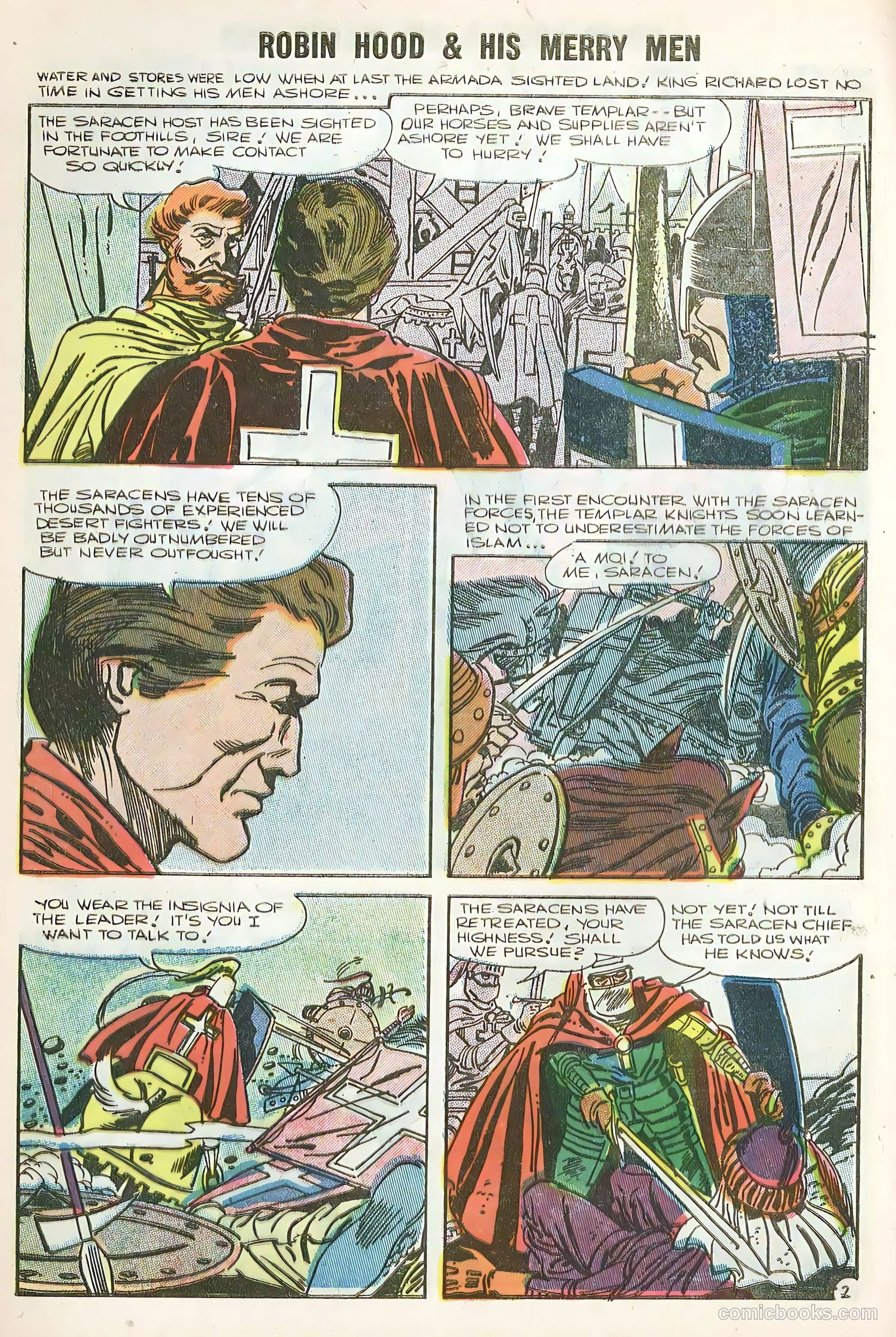 Robin Hood and His Merry Men #30 (1956) — page 28 of 37