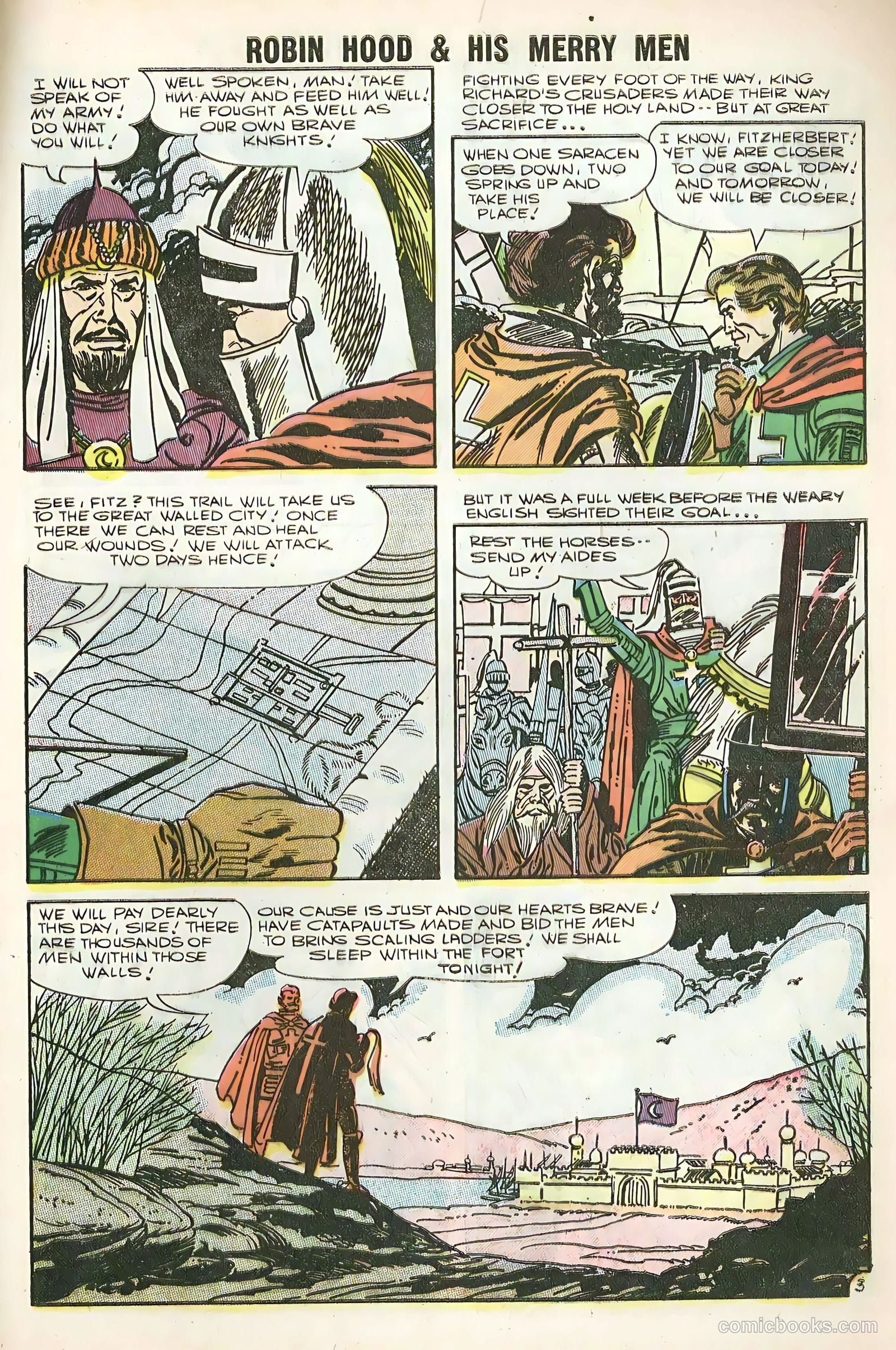 Robin Hood and His Merry Men #30 (1956) — page 29 of 37
