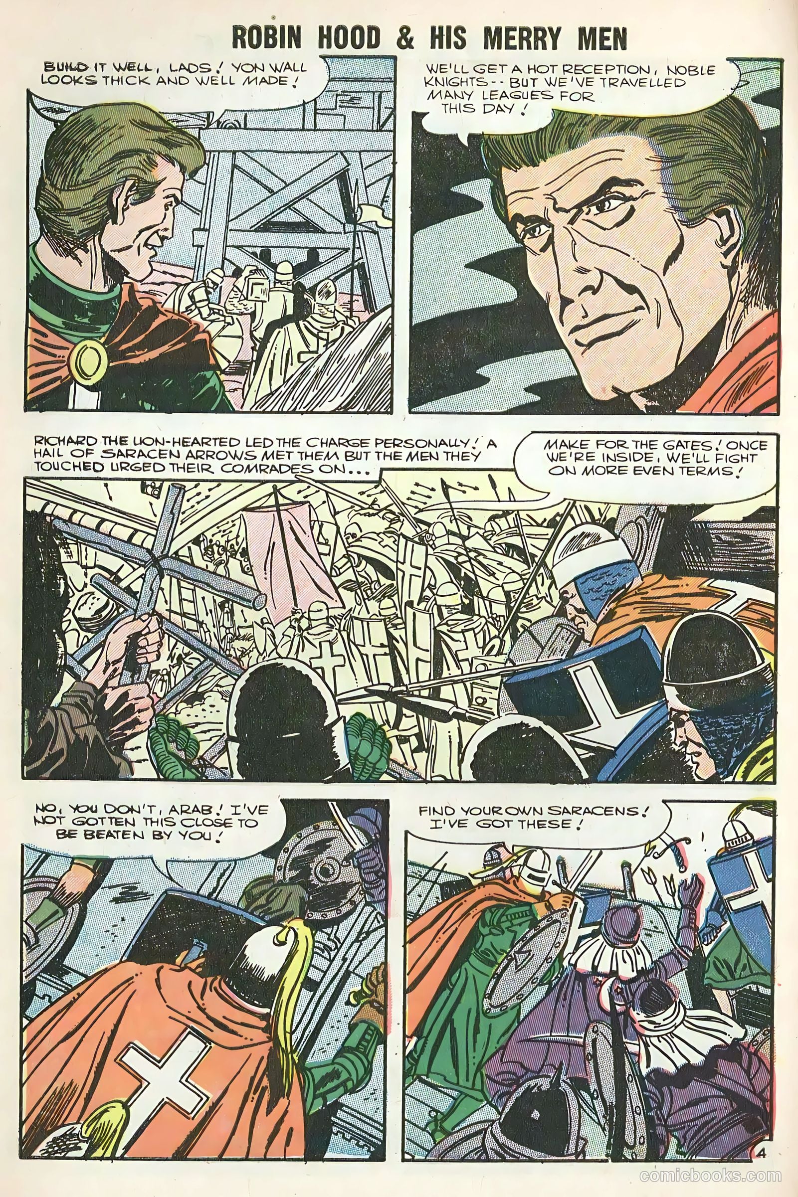 Robin Hood and His Merry Men #30 (1956) — page 30 of 37