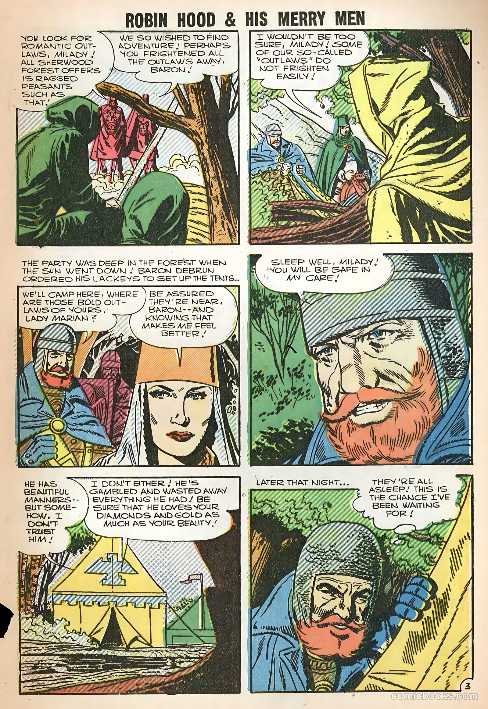 Robin Hood and His Merry Men #31 (1957) — page 5 of 36