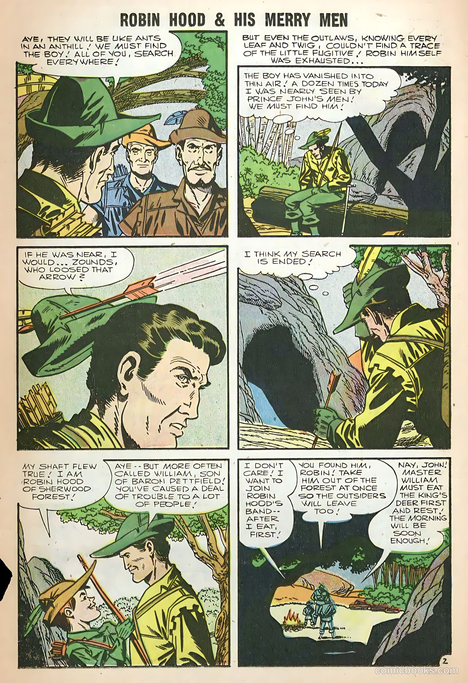 Robin Hood and His Merry Men #31 (1957) — page 11 of 36