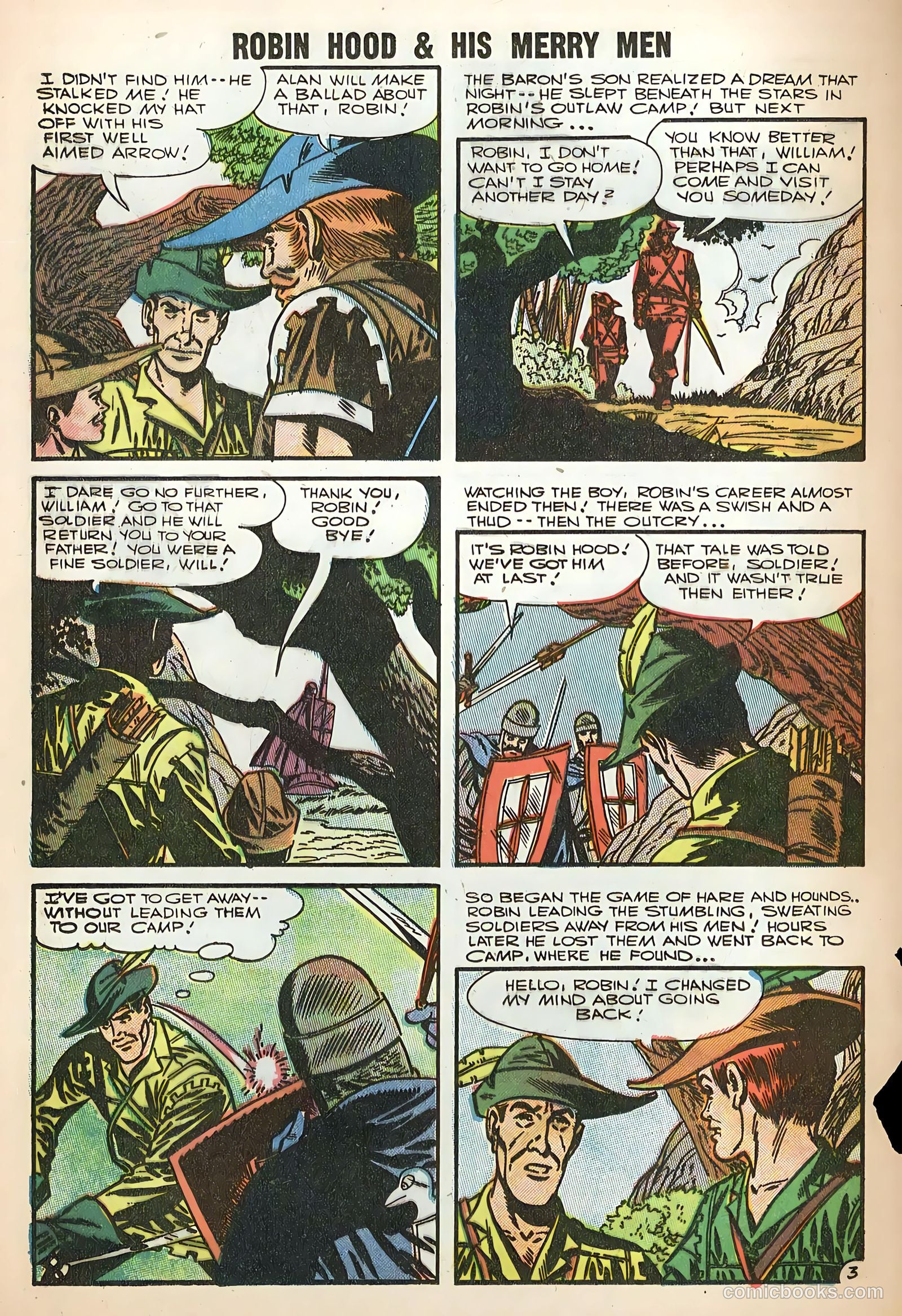 Robin Hood and His Merry Men #31 (1957) — page 12 of 36