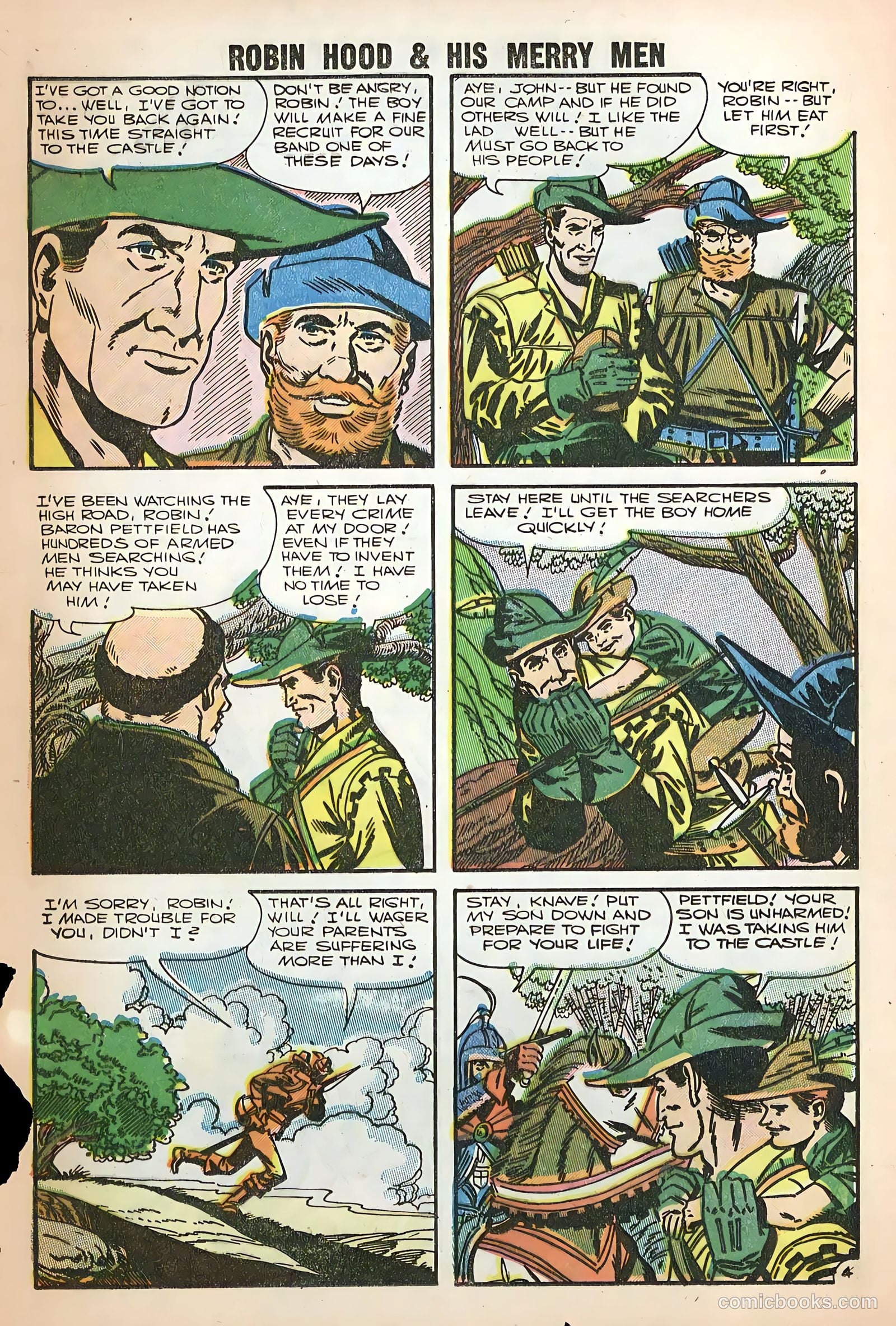 Robin Hood and His Merry Men #31 (1957) — page 13 of 36