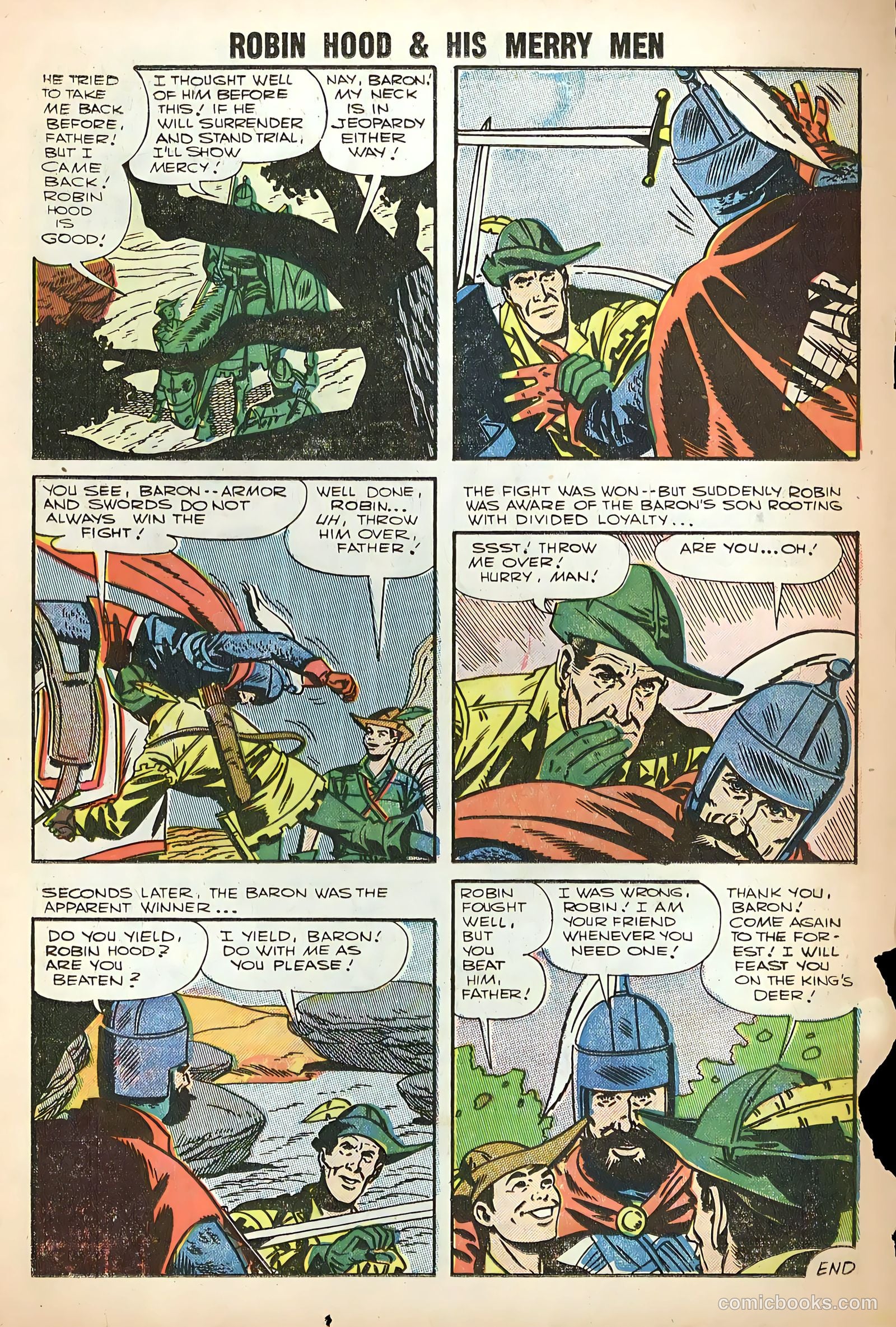 Robin Hood and His Merry Men #31 (1957) — page 14 of 36