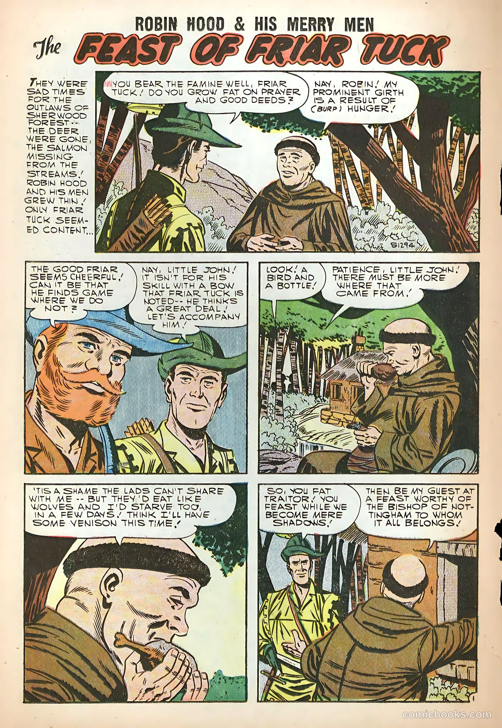 Robin Hood and His Merry Men #31 (1957) — page 18 of 36
