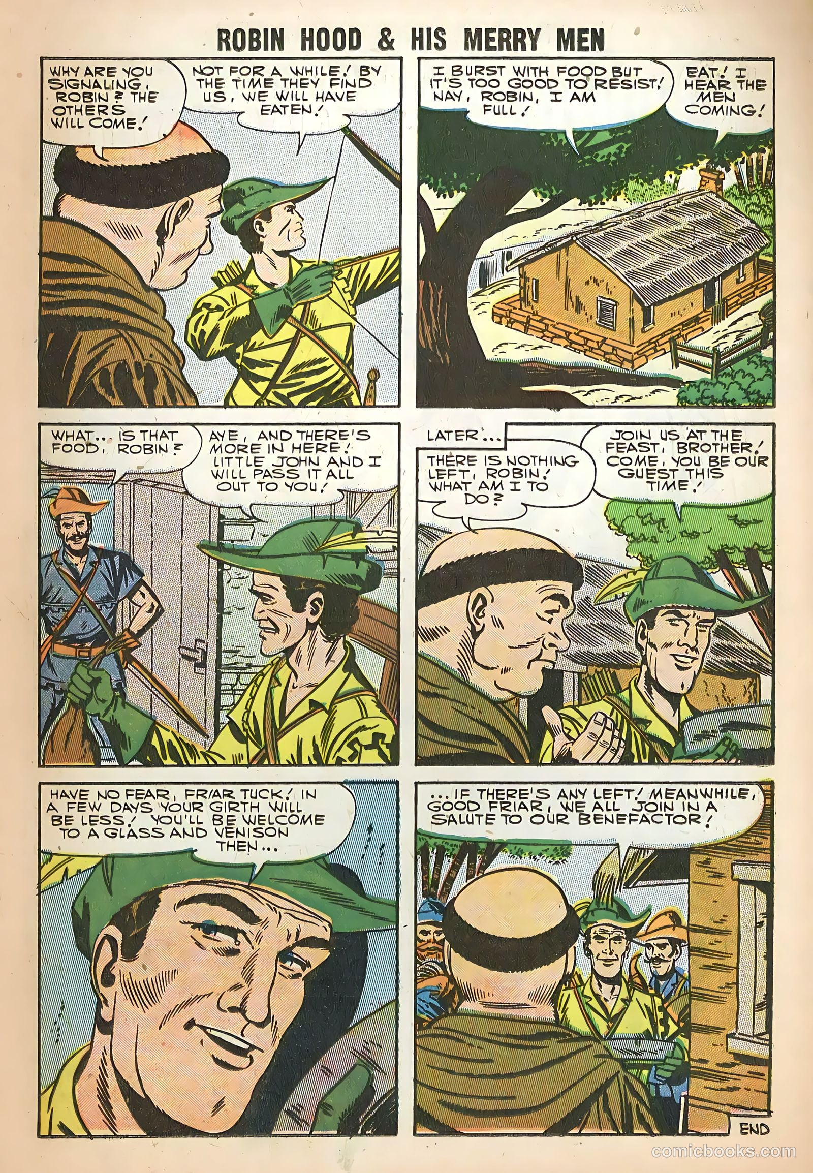 Robin Hood and His Merry Men #31 (1957) — page 19 of 36