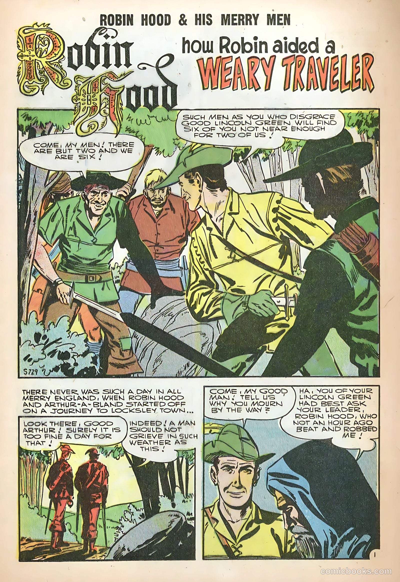 Robin Hood and His Merry Men #31 (1957) — page 20 of 36