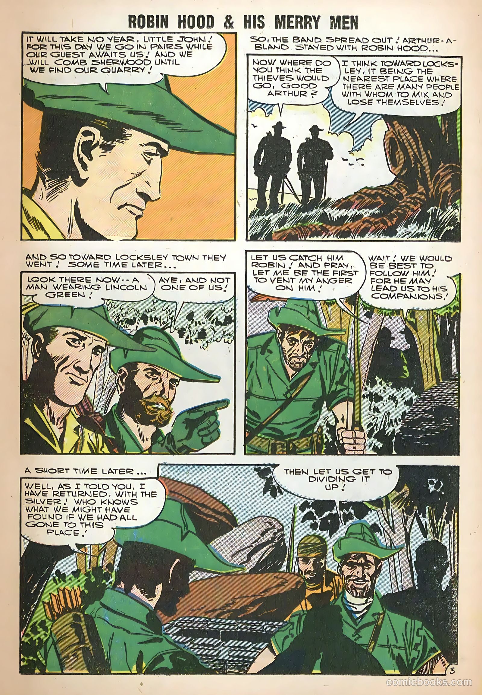 Robin Hood and His Merry Men #31 (1957) — page 23 of 36
