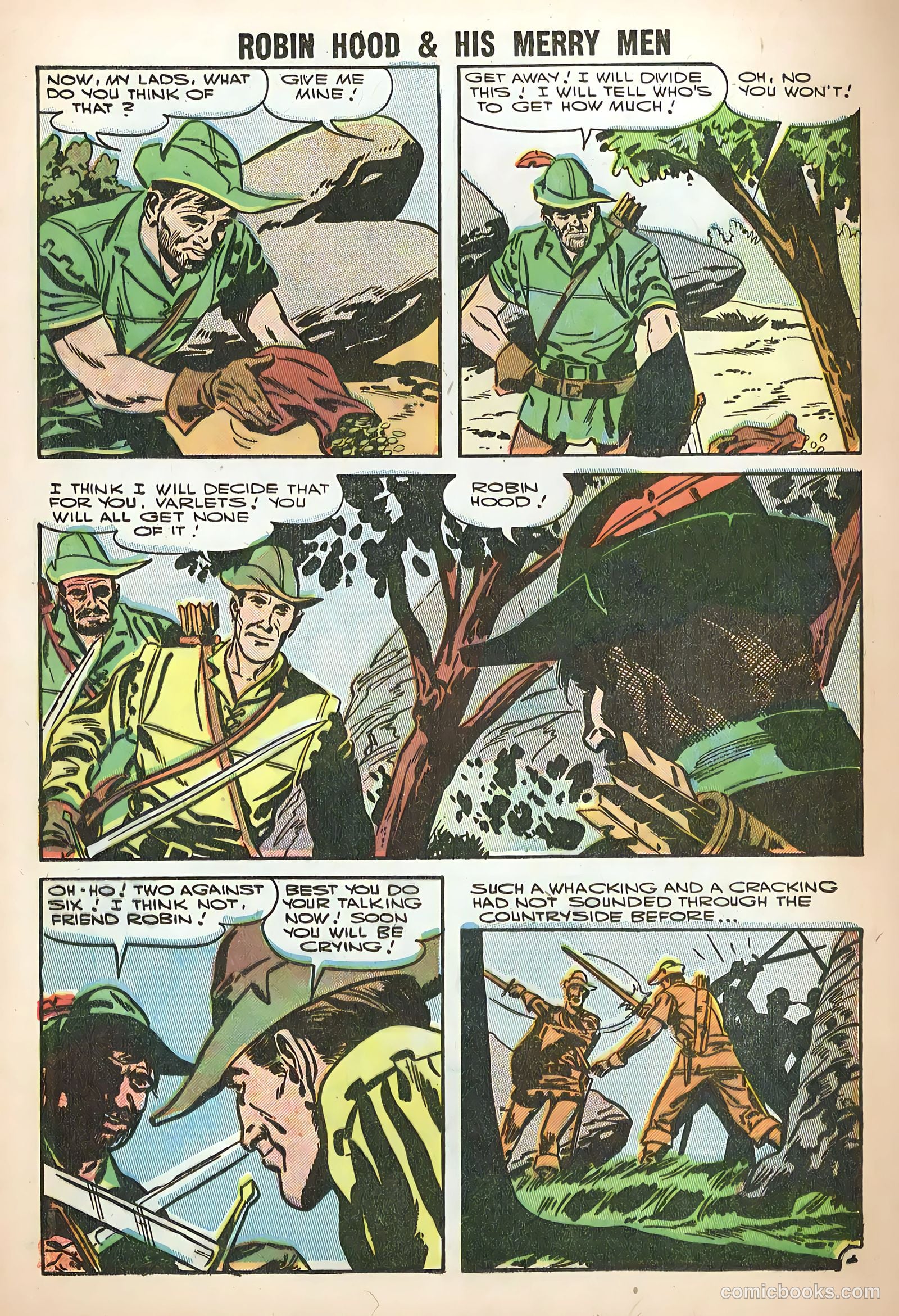 Robin Hood and His Merry Men #31 (1957) — page 24 of 36
