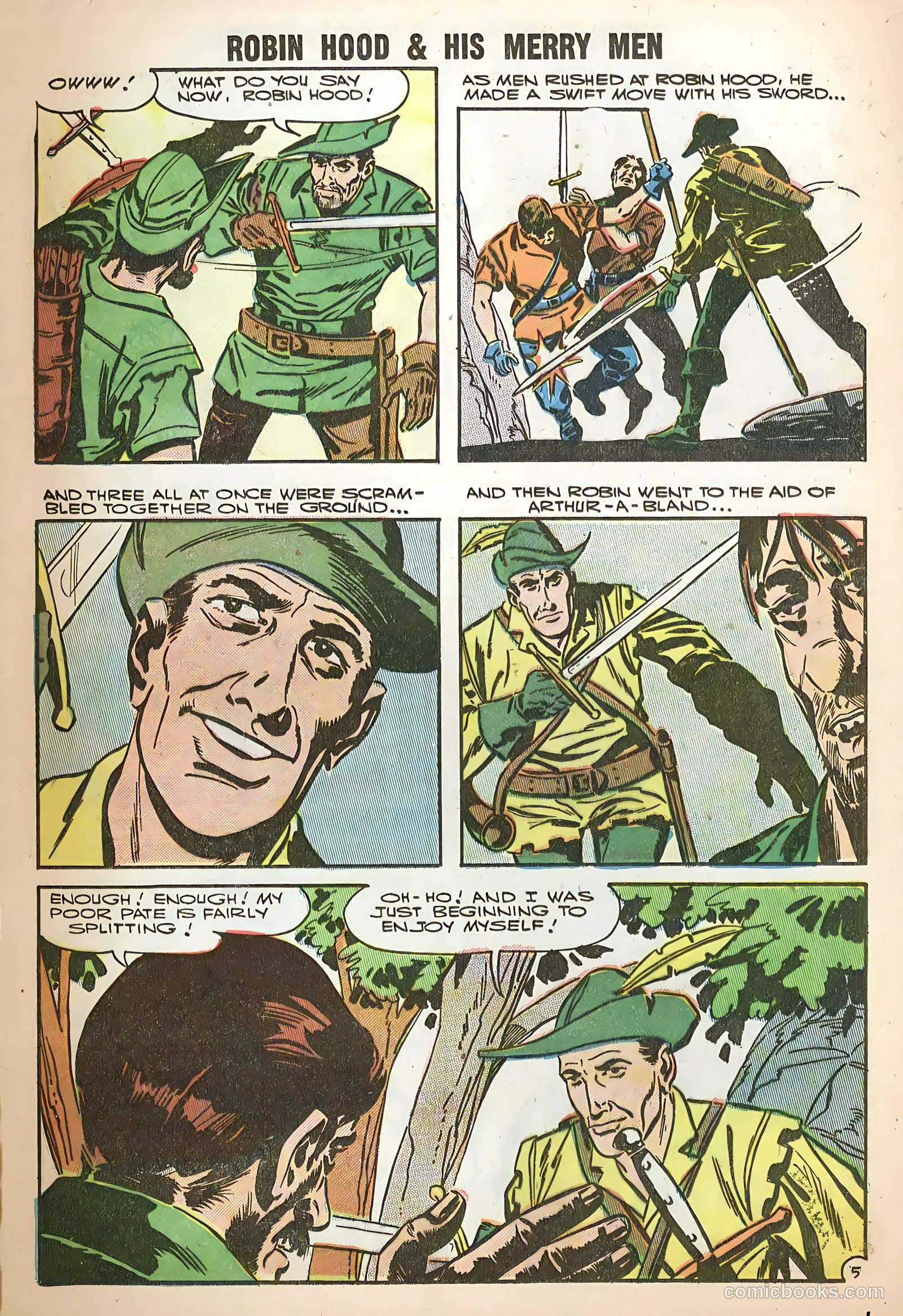 Robin Hood and His Merry Men #31 (1957) — page 25 of 36