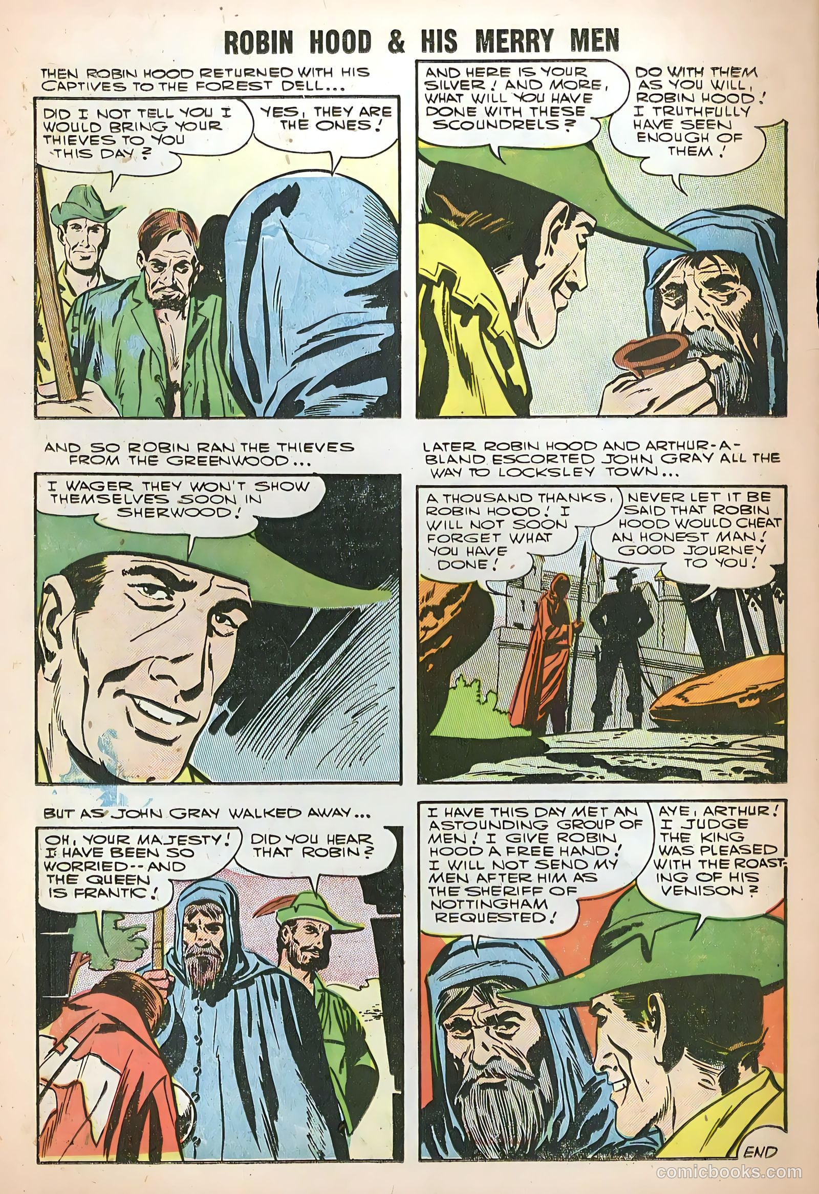Robin Hood and His Merry Men #31 (1957) — page 26 of 36