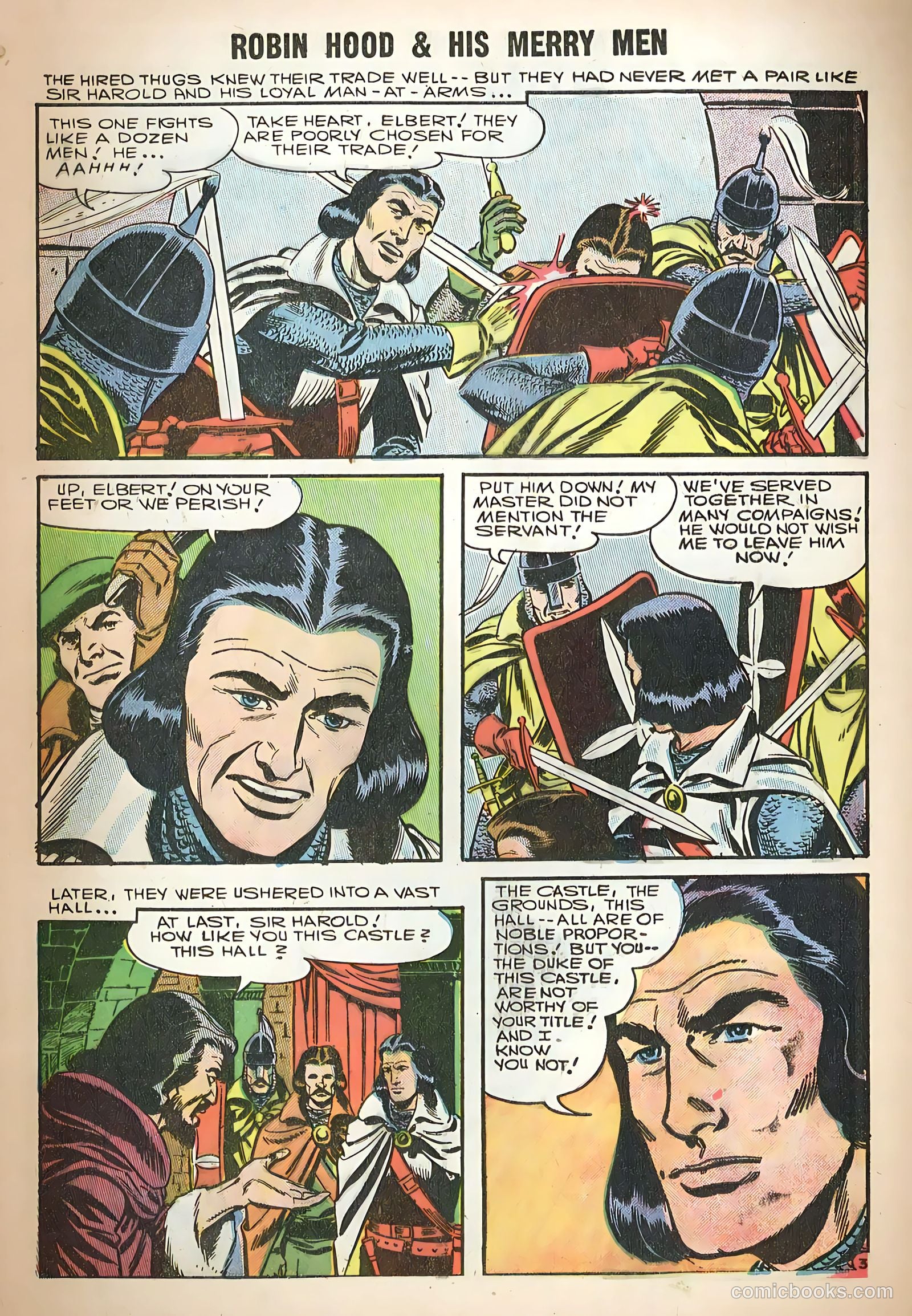 Robin Hood and His Merry Men #31 (1957) — page 29 of 36