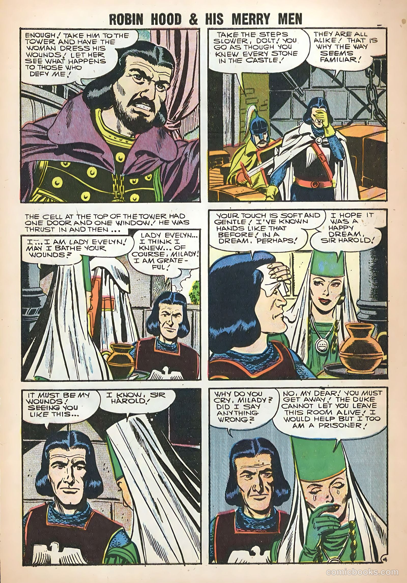 Robin Hood and His Merry Men #31 (1957) — page 30 of 36