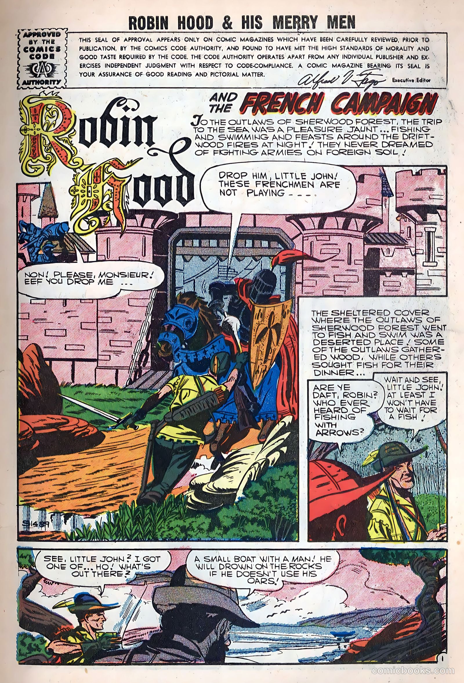 Robin Hood and His Merry Men #32 (1957) — page 3 of 36