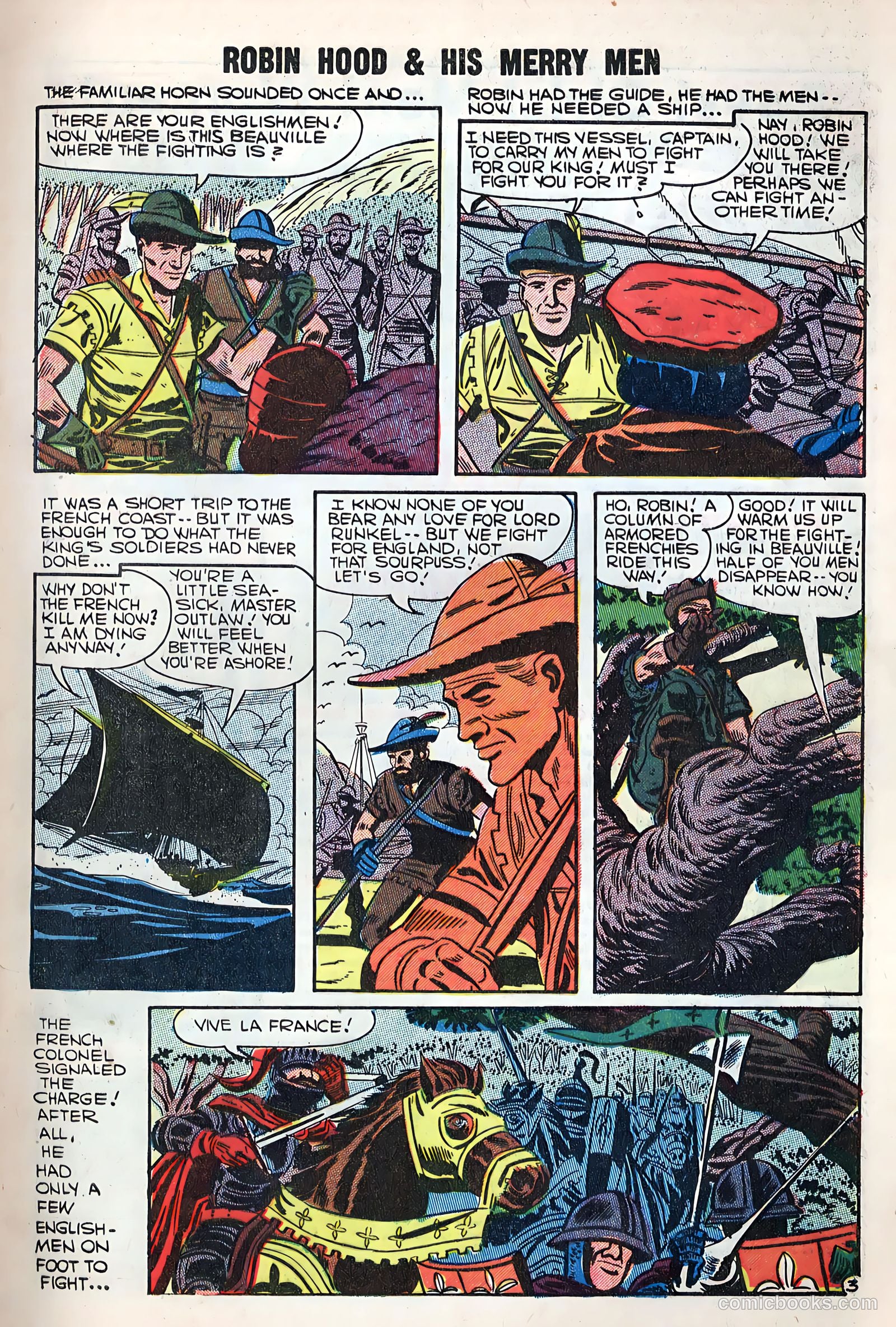 Robin Hood and His Merry Men #32 (1957) — page 5 of 36