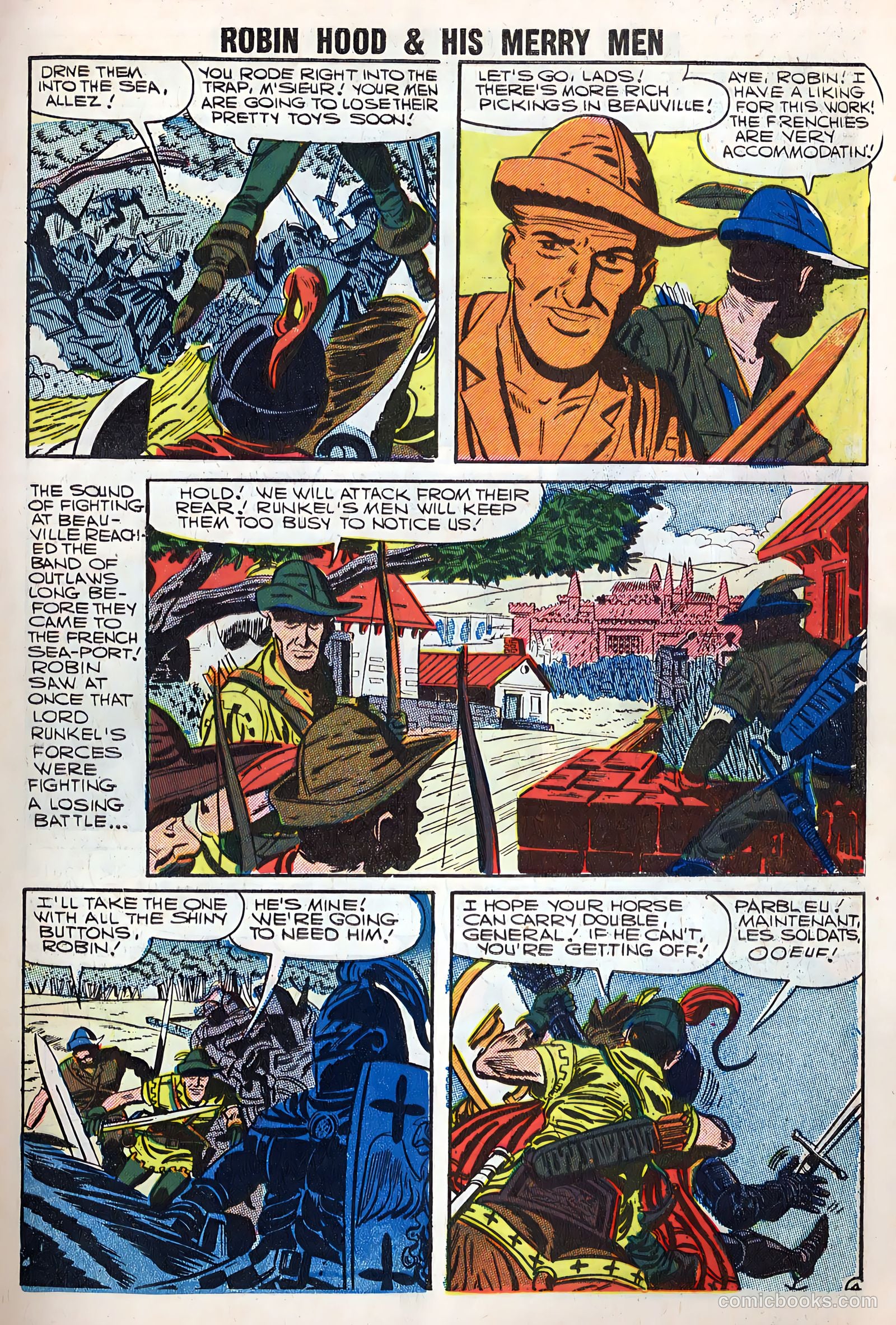 Robin Hood and His Merry Men #32 (1957) — page 7 of 36