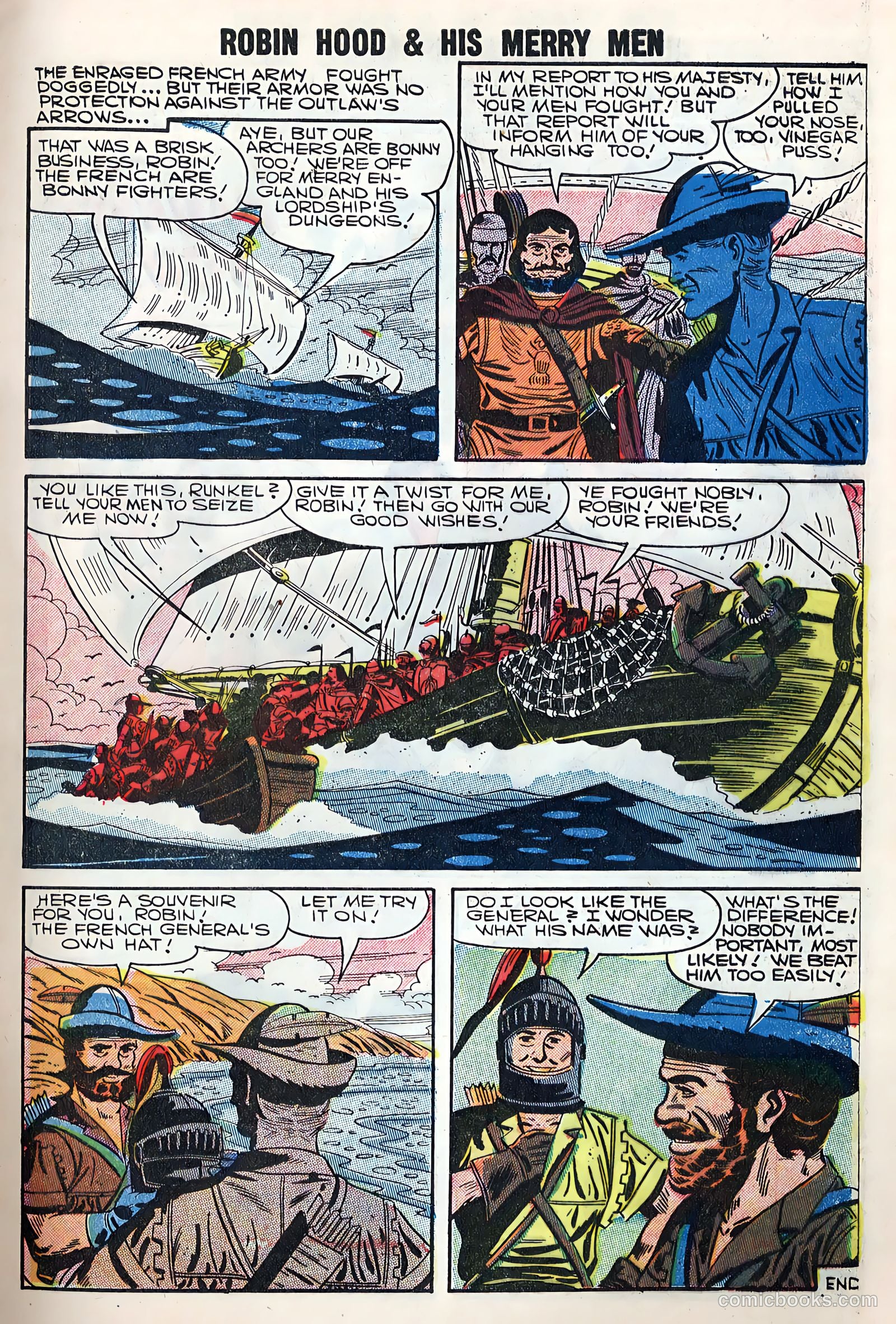 Robin Hood and His Merry Men #32 (1957) — page 9 of 36