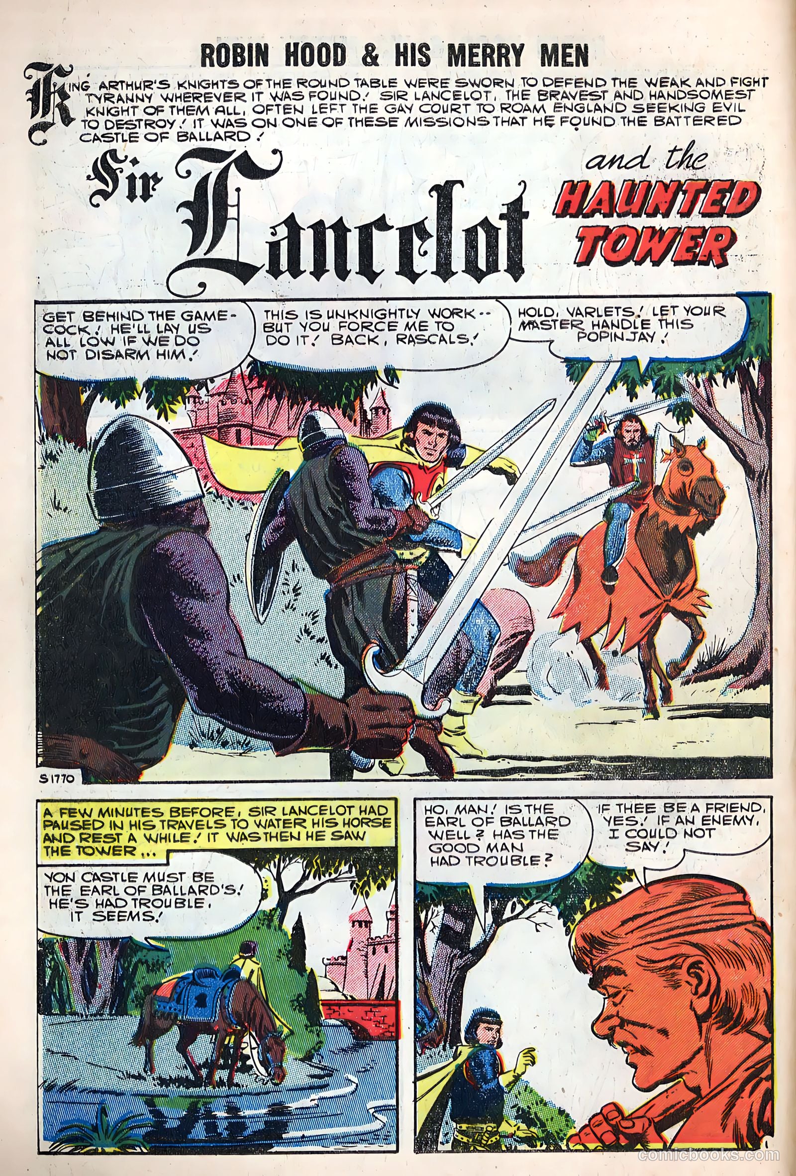 Robin Hood and His Merry Men #32 (1957) — page 10 of 36