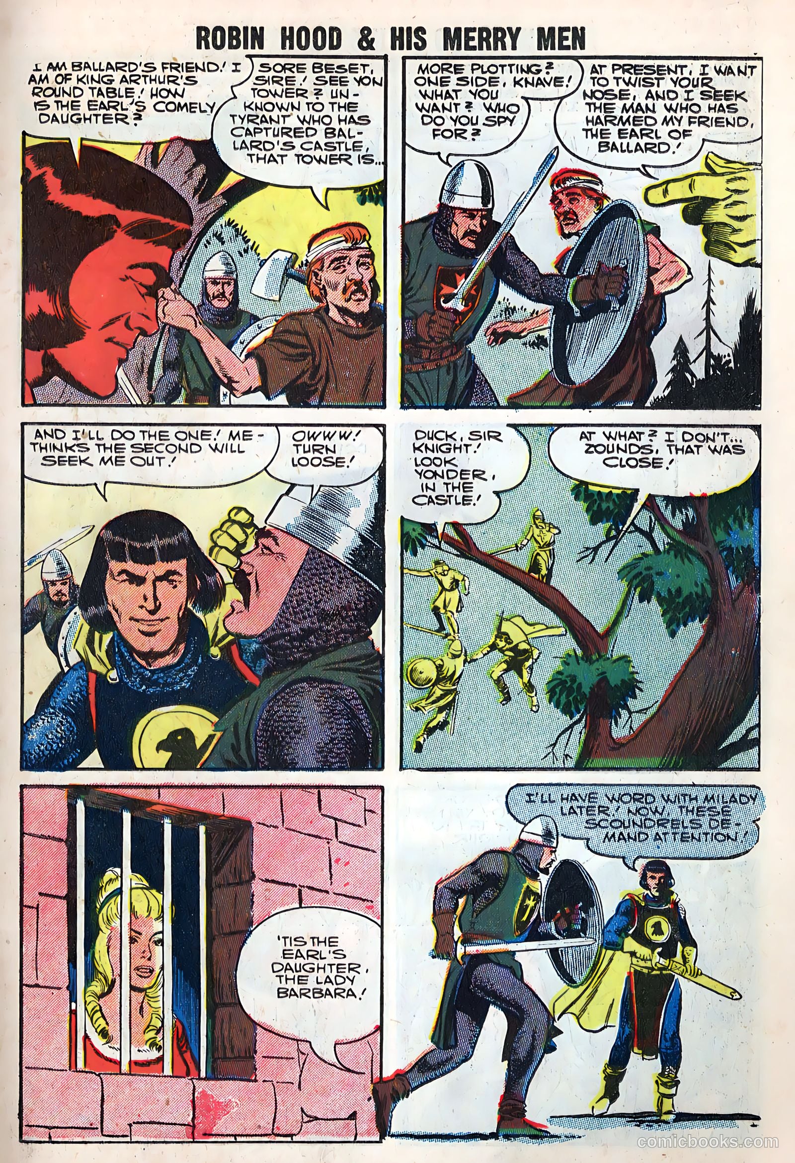 Robin Hood and His Merry Men #32 (1957) — page 11 of 36