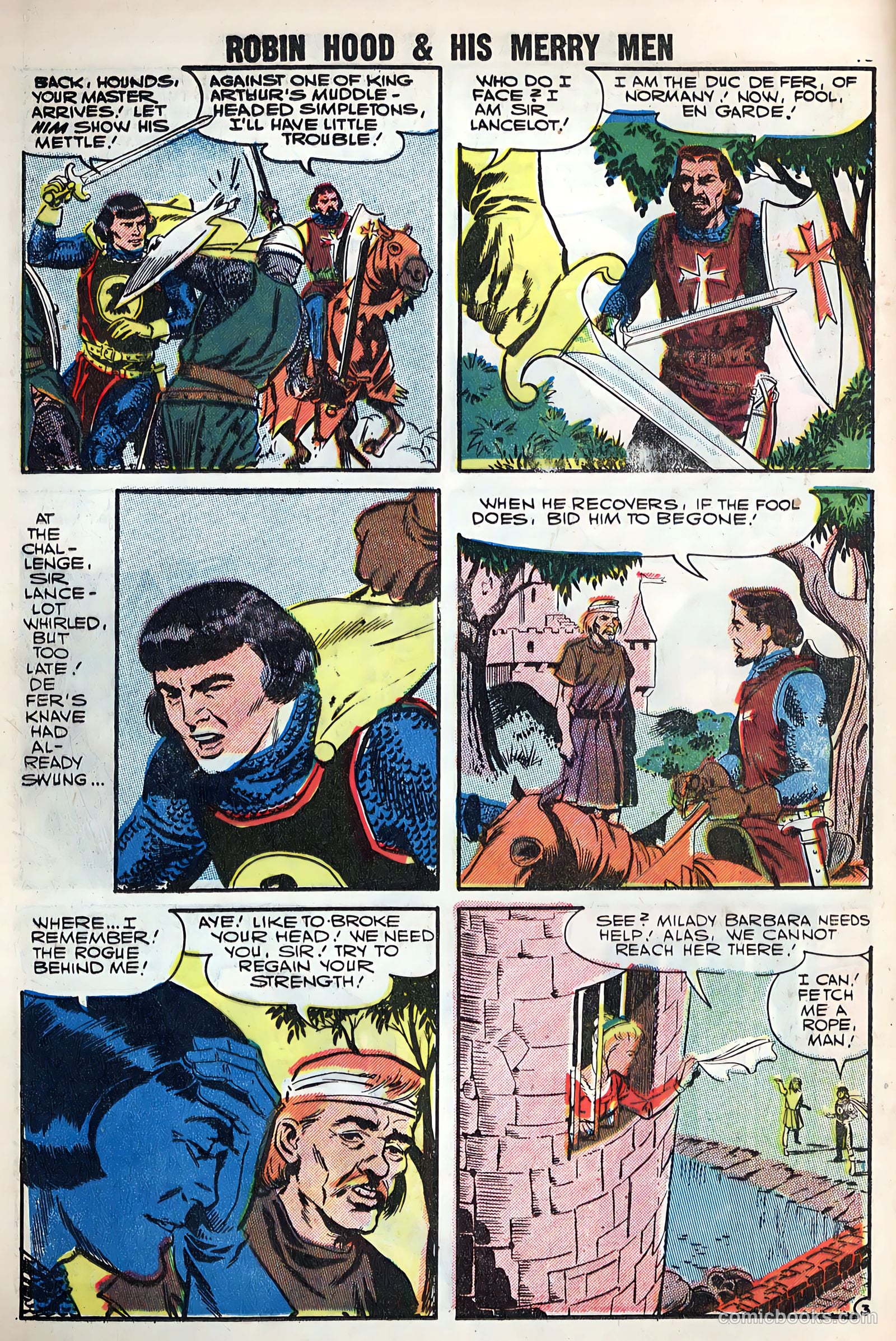 Robin Hood and His Merry Men #32 (1957) — page 12 of 36