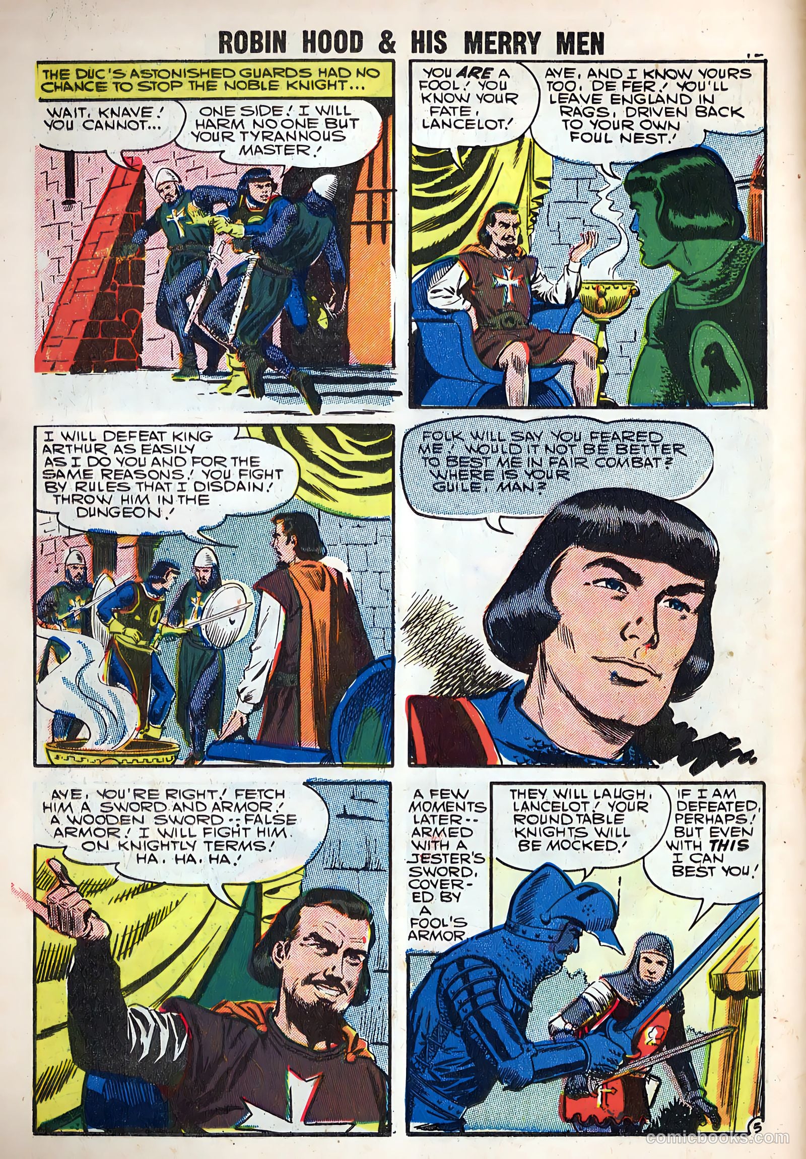 Robin Hood and His Merry Men #32 (1957) — page 14 of 36