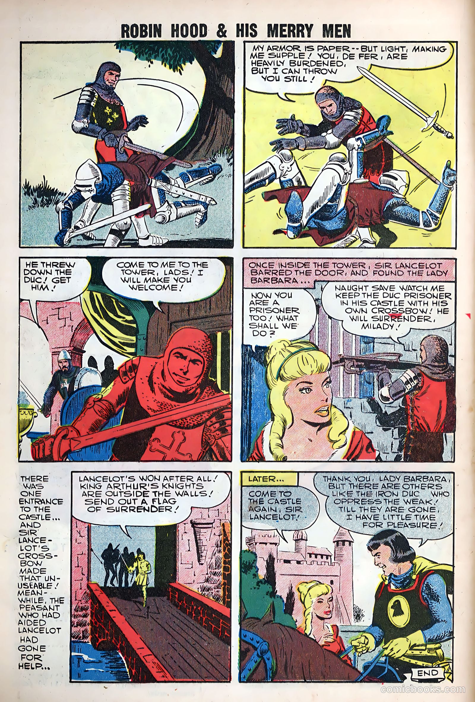 Robin Hood and His Merry Men #32 (1957) — page 16 of 36