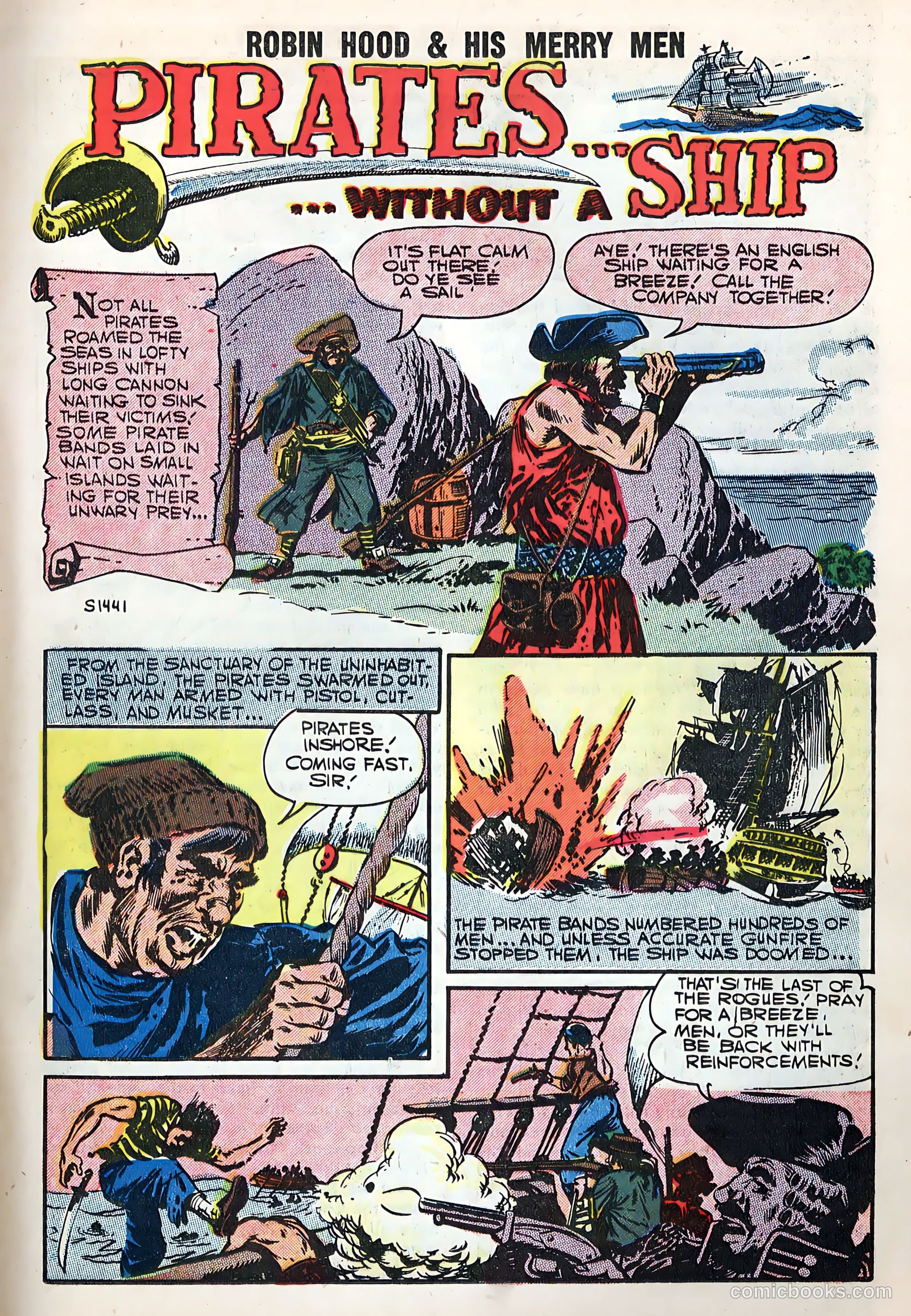 Robin Hood and His Merry Men #32 (1957) — page 17 of 36