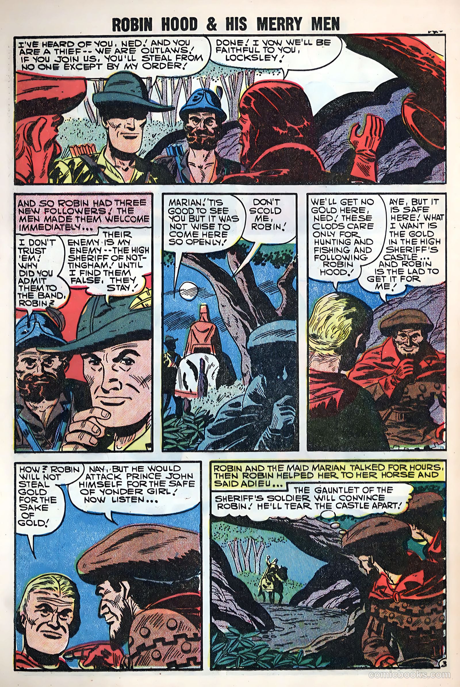 Robin Hood and His Merry Men #32 (1957) — page 24 of 36