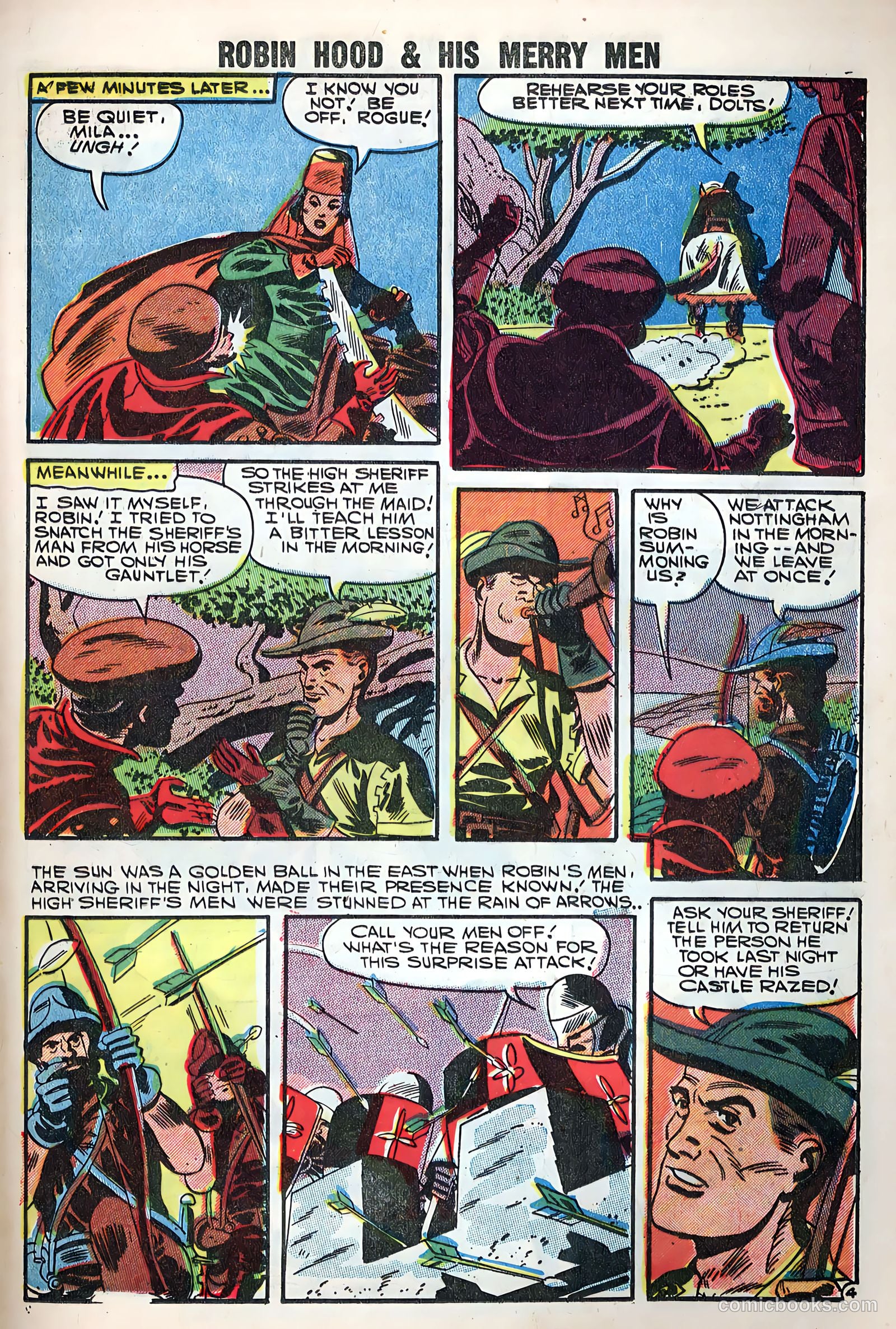Robin Hood and His Merry Men #32 (1957) — page 25 of 36