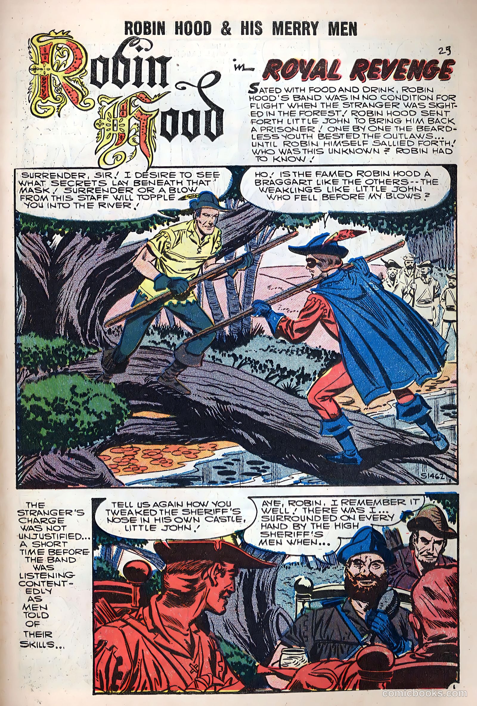 Robin Hood and His Merry Men #32 (1957) — page 27 of 36