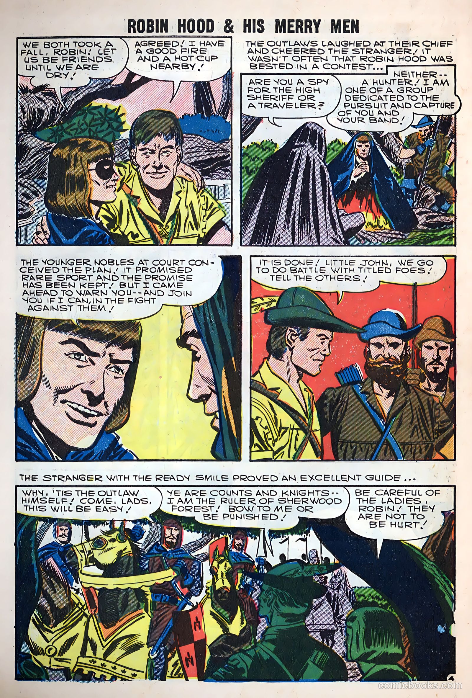 Robin Hood and His Merry Men #32 (1957) — page 30 of 36