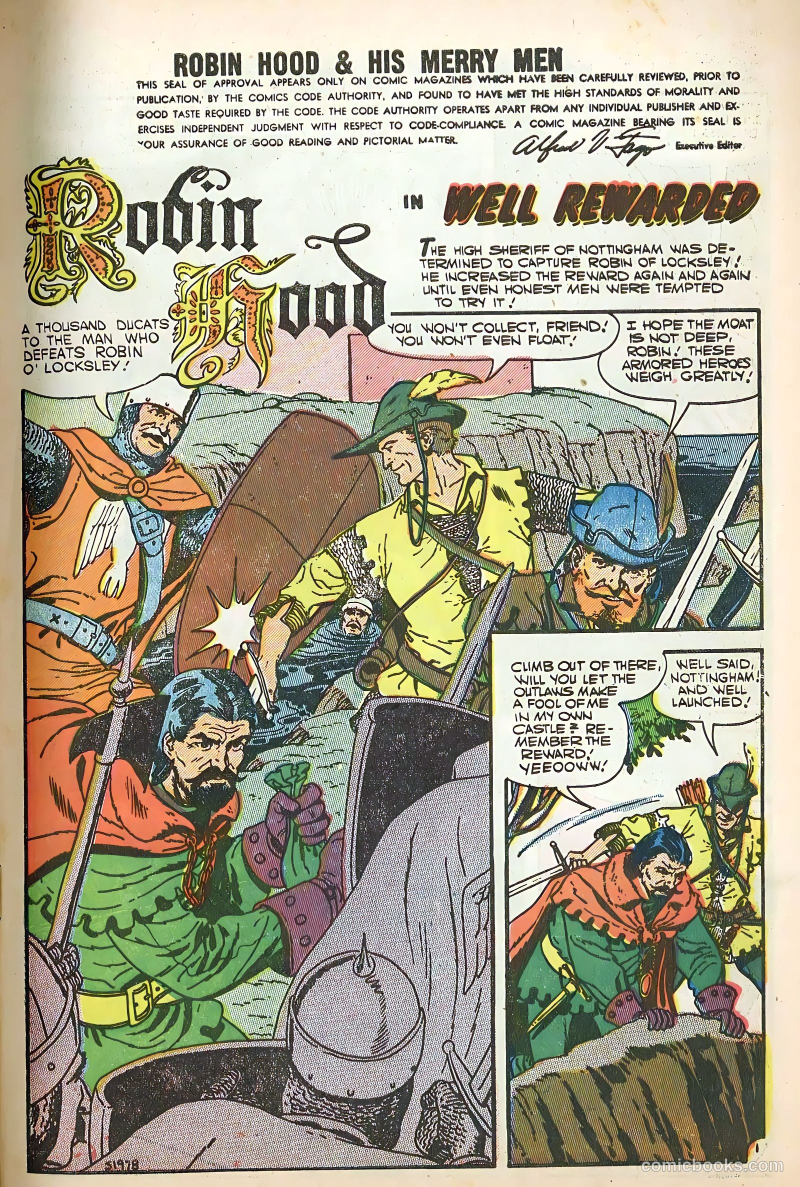 Robin Hood and His Merry Men #33 (1957) — page 3 of 36