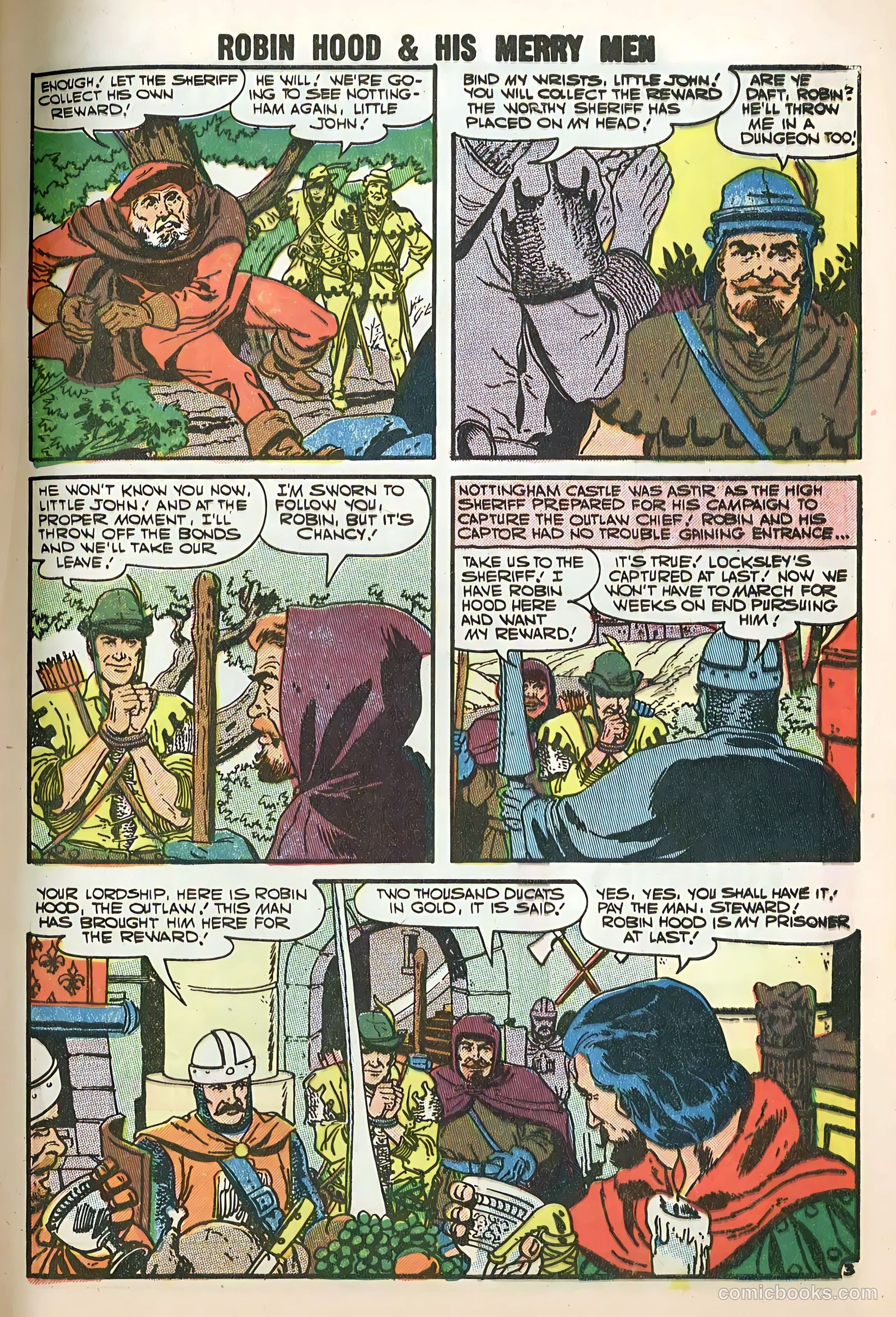 Robin Hood and His Merry Men #33 (1957) — page 5 of 36