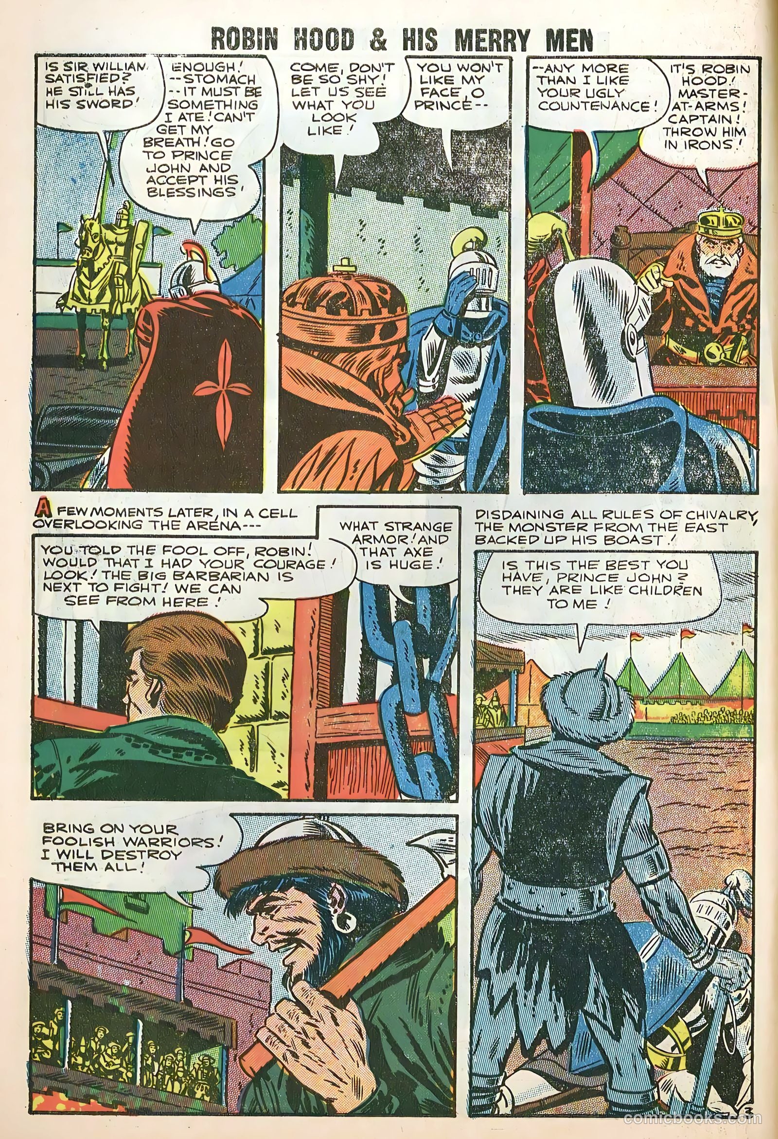 Robin Hood and His Merry Men #33 (1957) — page 10 of 36