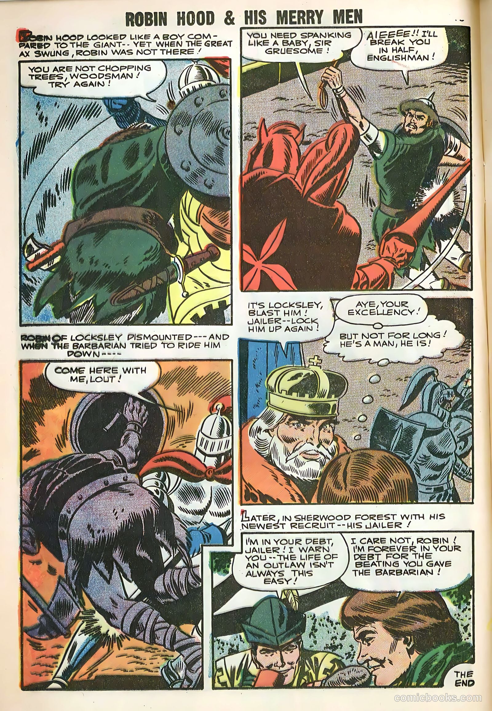 Robin Hood and His Merry Men #33 (1957) — page 12 of 36